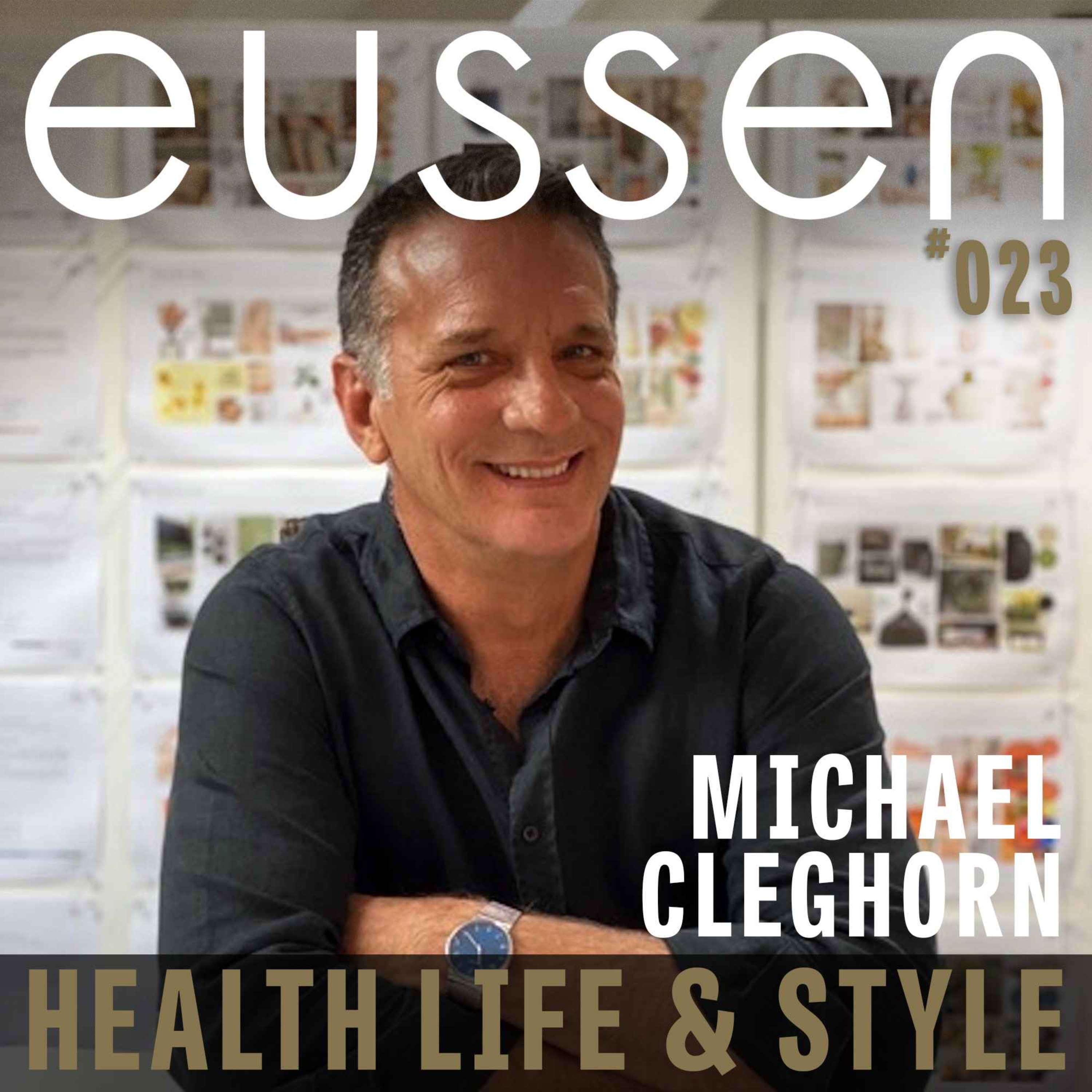 #023 Designing the Future with AI and Nostalgia - Michael Cleghorn | eussen - Health Life & Style episode artwork