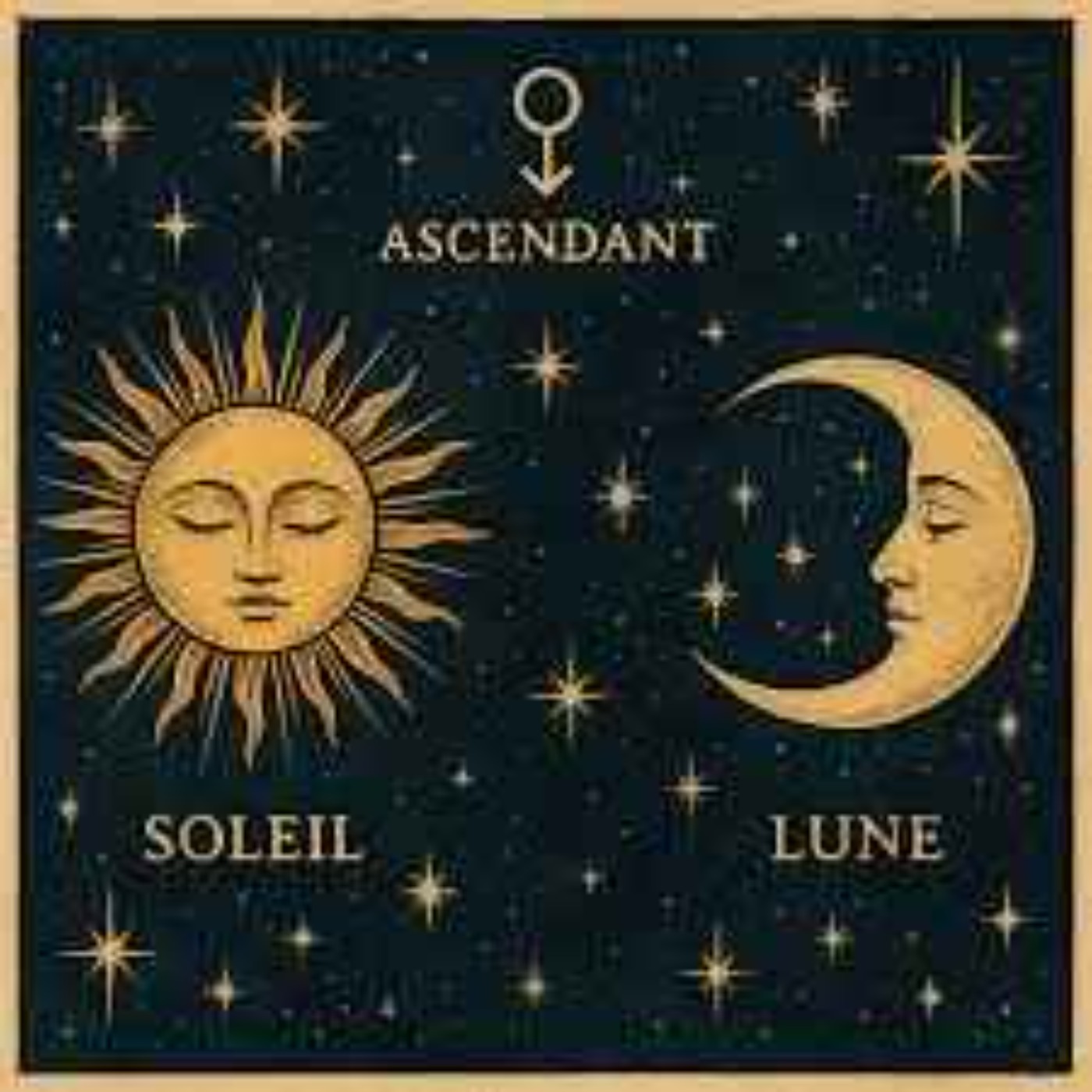 La trinité sacrée de votre thème natal : soleil, lune, ascendant