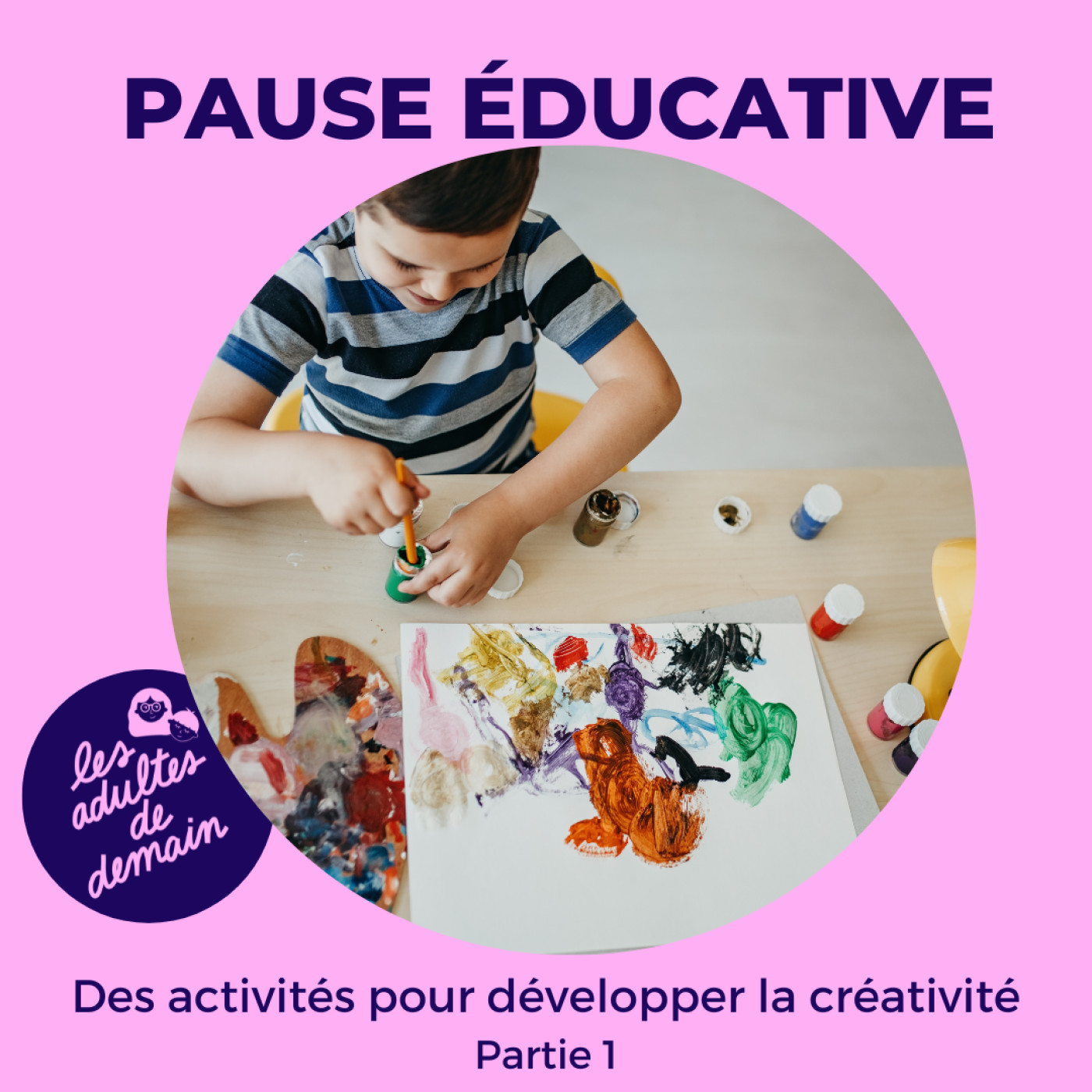 Des activités pour développer la créativité - #8 - partie 1 (Série que faire avec son enfant)