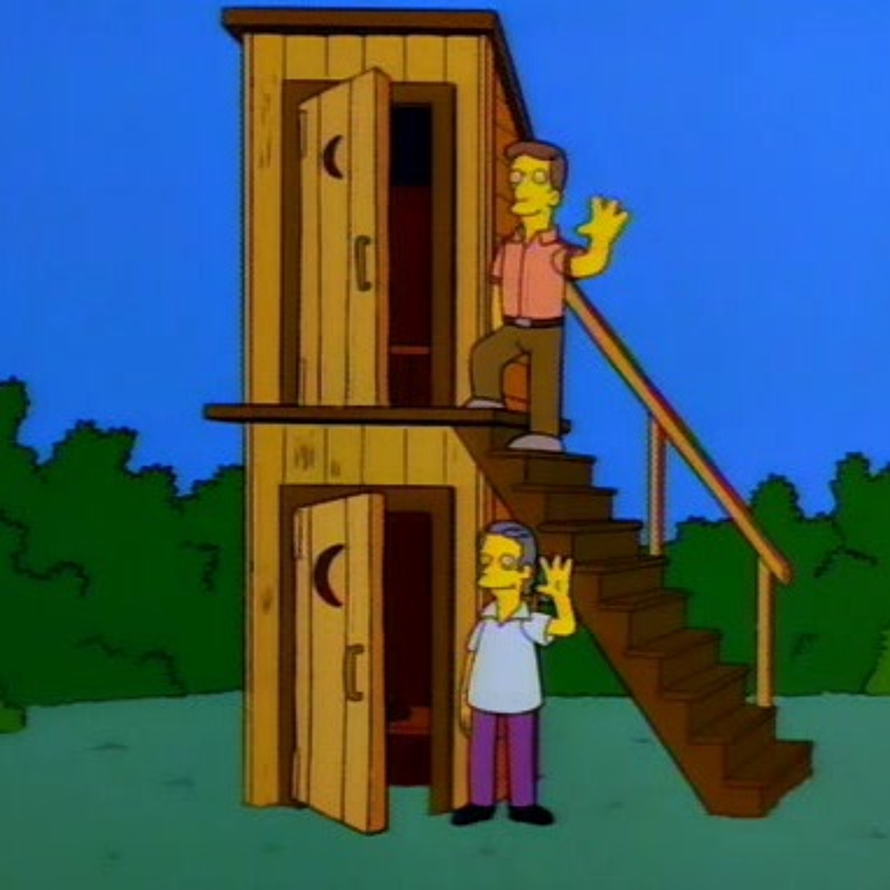 Two Bad Neighbors - A Simpsons Podcast