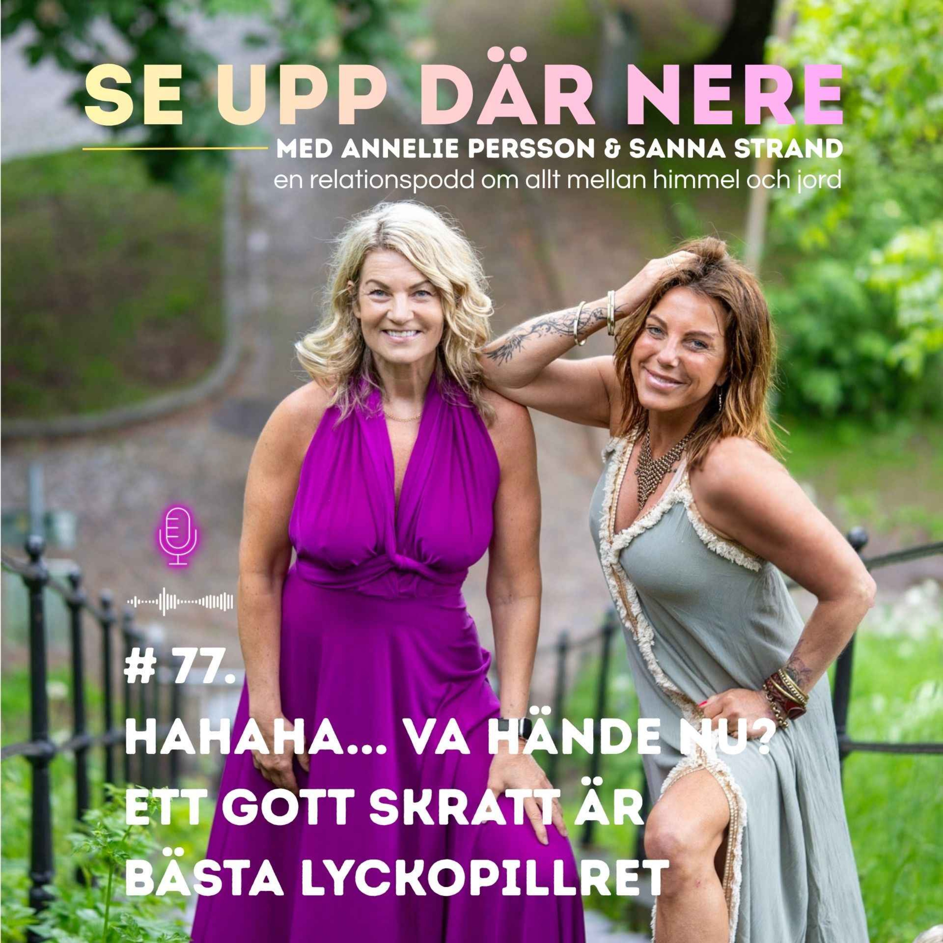 77. Hahaha... va hände nu? Ett gott skratt är bästa lyckopillret episode artwork