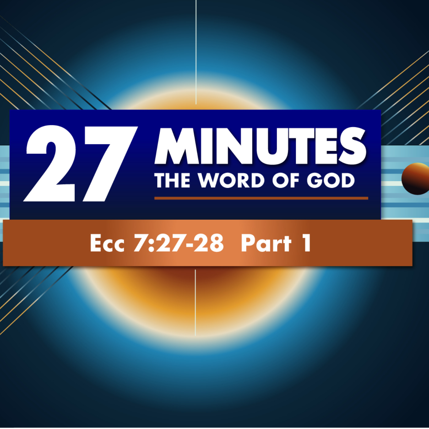 A Man of God  |  Ecc 7:27-28 episode artwork