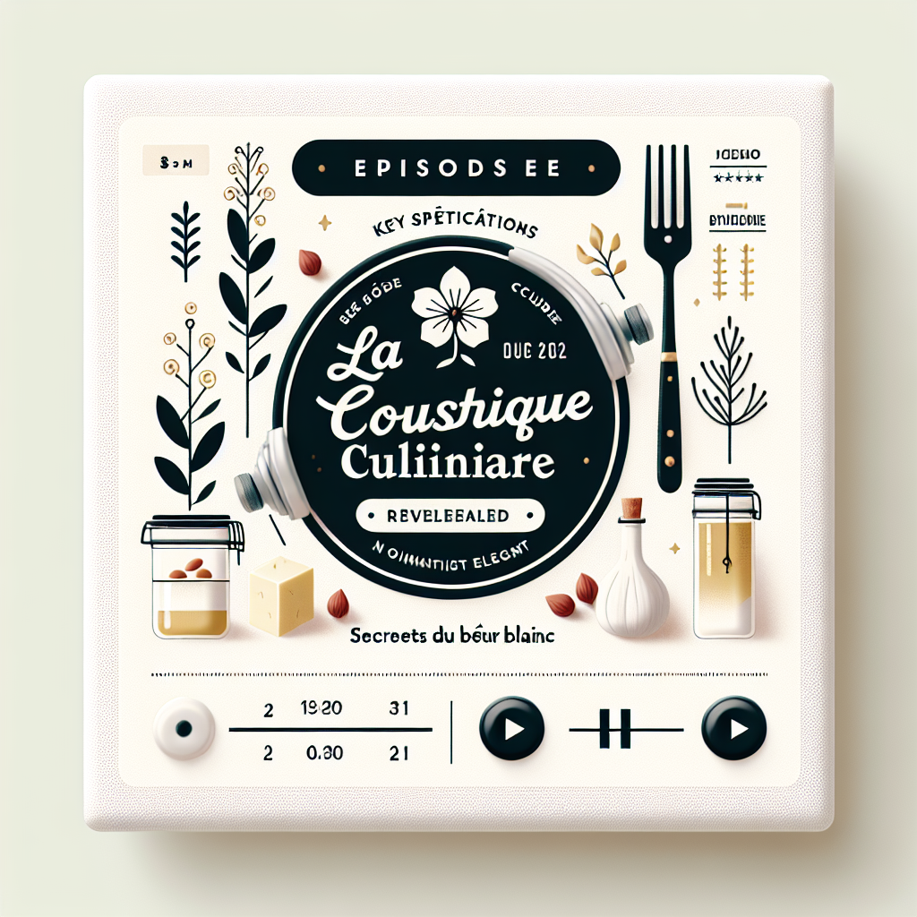 La Chronique Culinaire