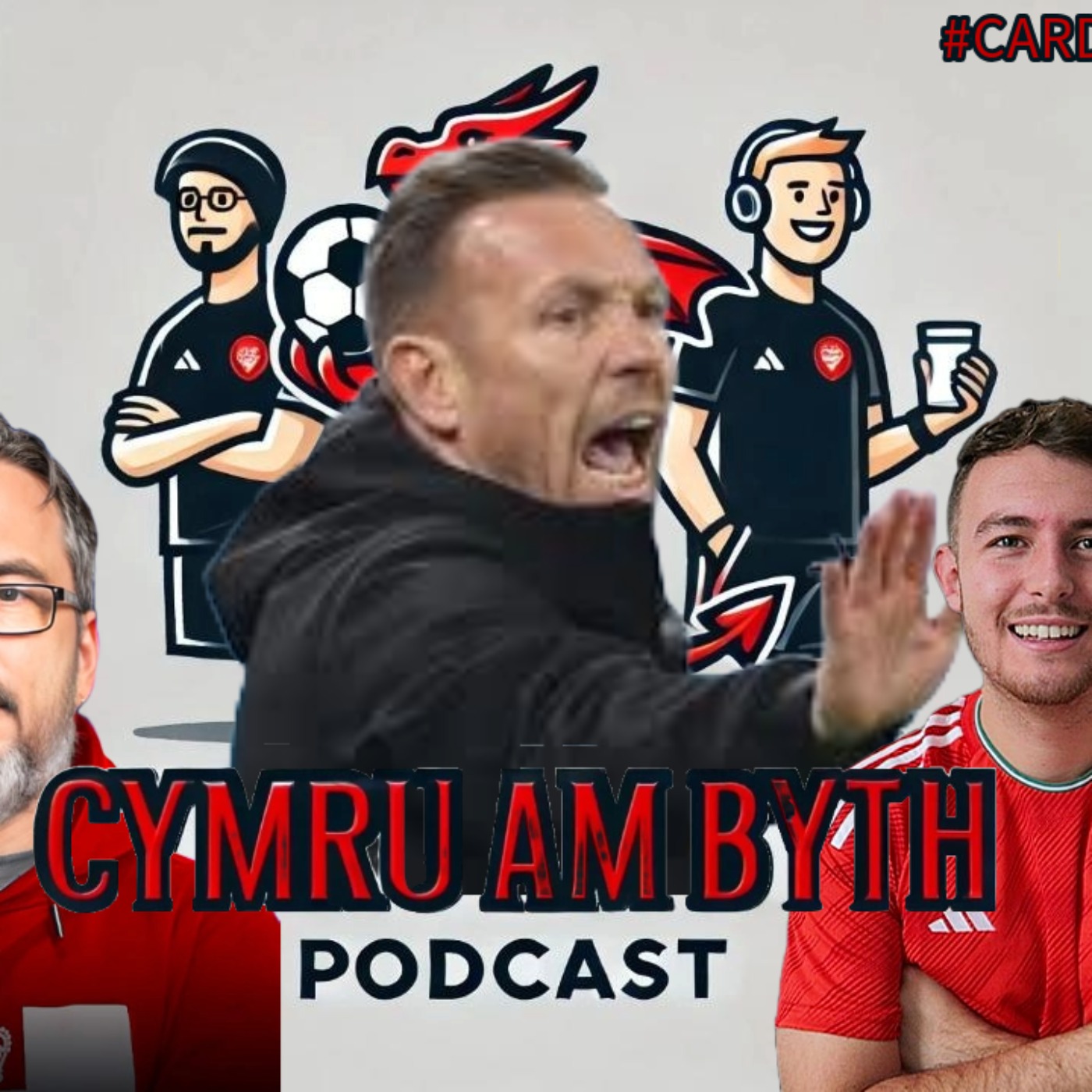 Look ahead to Wales opening 2 fixtures of qualifying campaign | Cymru Am Byth Pod episode artwork