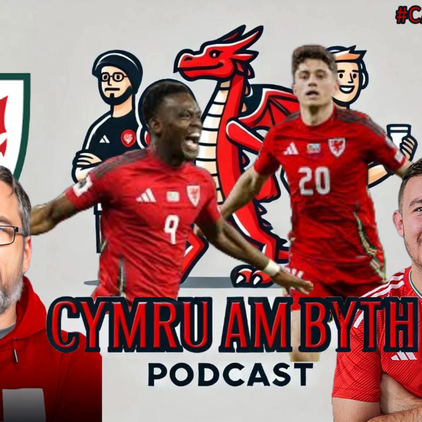 Bellamy's Wales look to make it 8 unbeaten | Cymru v North Macidonia Preview | Cymru Am Byth Podcast episode artwork