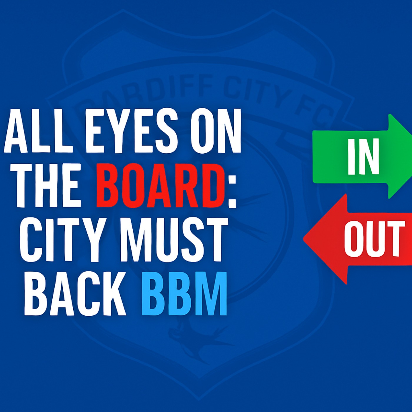 All eyes on the board: City must back BBM episode artwork
