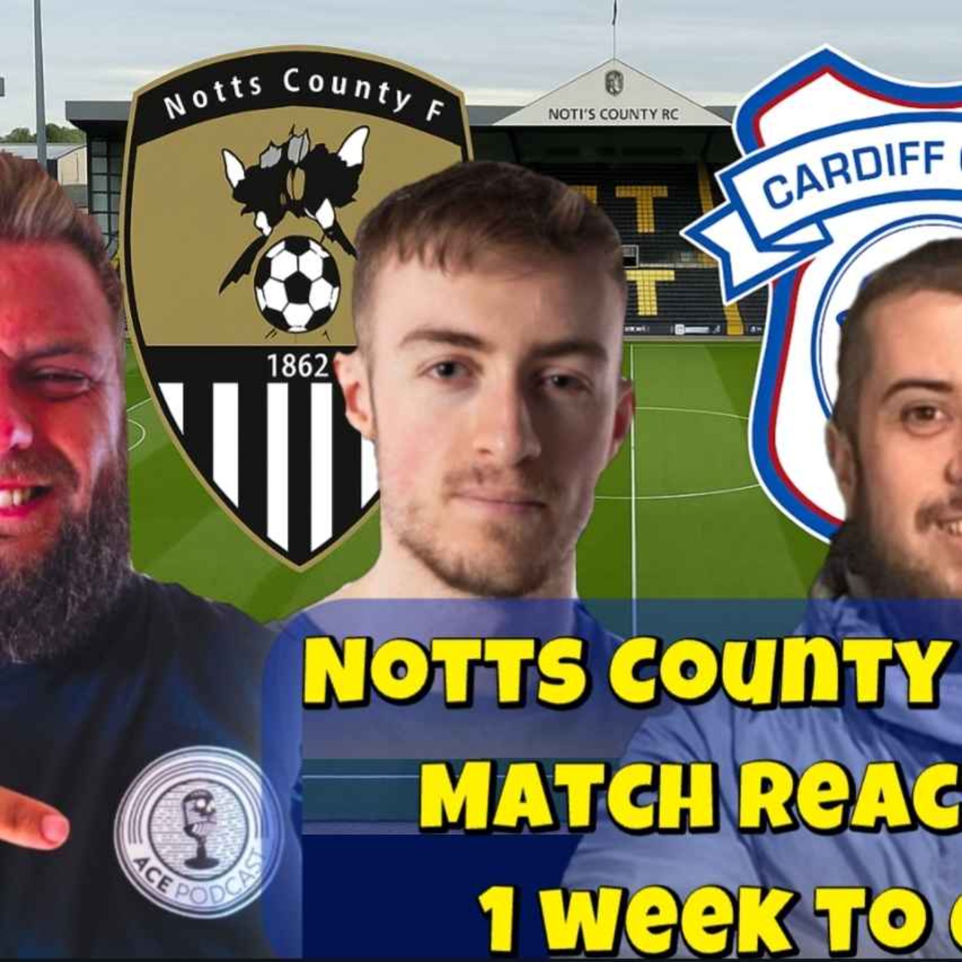 1 week to go! Defensive issues evident in physical battle | Notts County 2 City 2 Match Reaction episode artwork