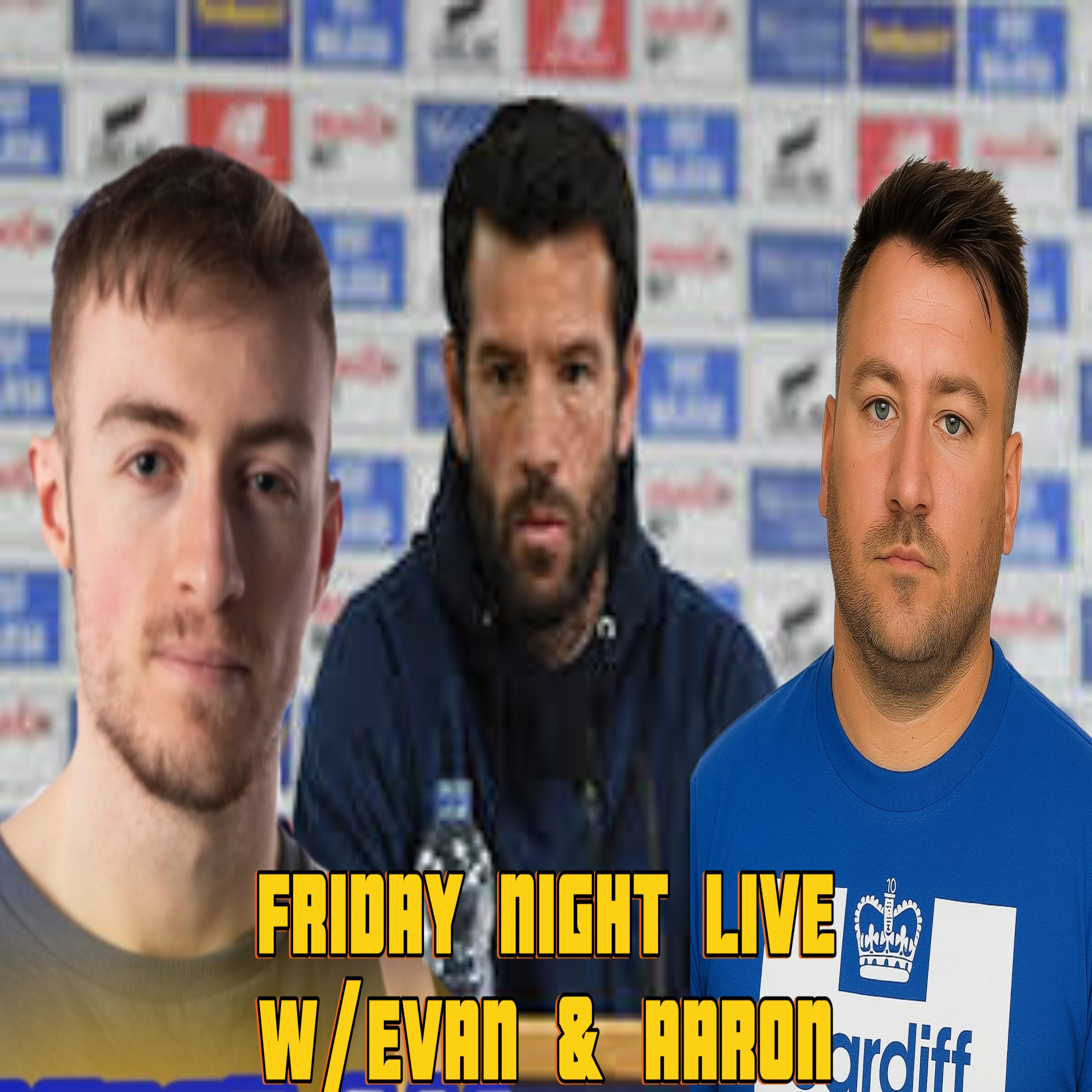 Kav Live Event announcment tickets available | Friday Night Lights w/Evan & Aaron episode artwork