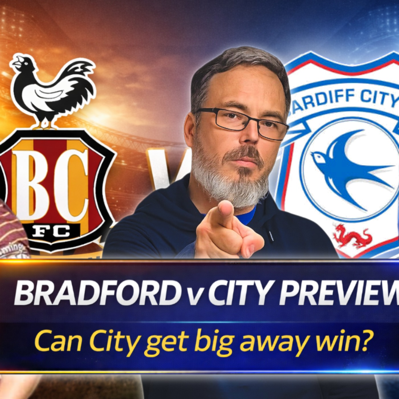 Can City get big away win? | Bradgord v Cardiff City Preview episode artwork