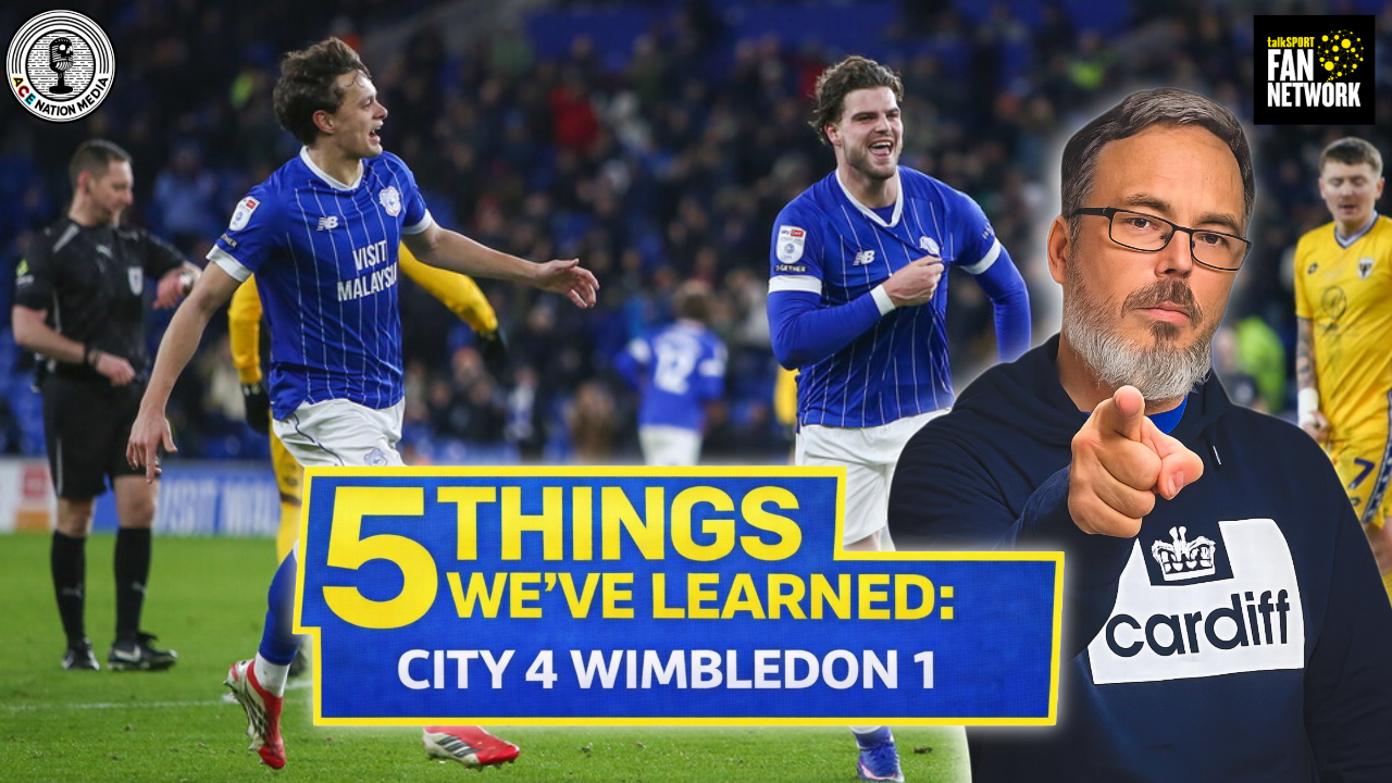 Joel Colwill & Robertson dominate again as Tanner get his goal |5 things from City 4 Wimbledon 1 episode artwork