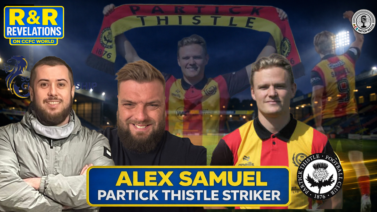 Alex Samuel | Scottish Championship striker joins R & R Revelations  episode artwork
