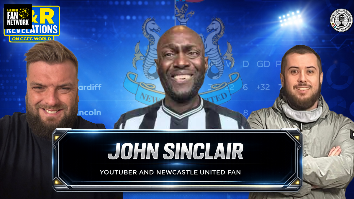 John Sinclair | Newcastle fan & Content Creator joins R & R Revelations  episode artwork