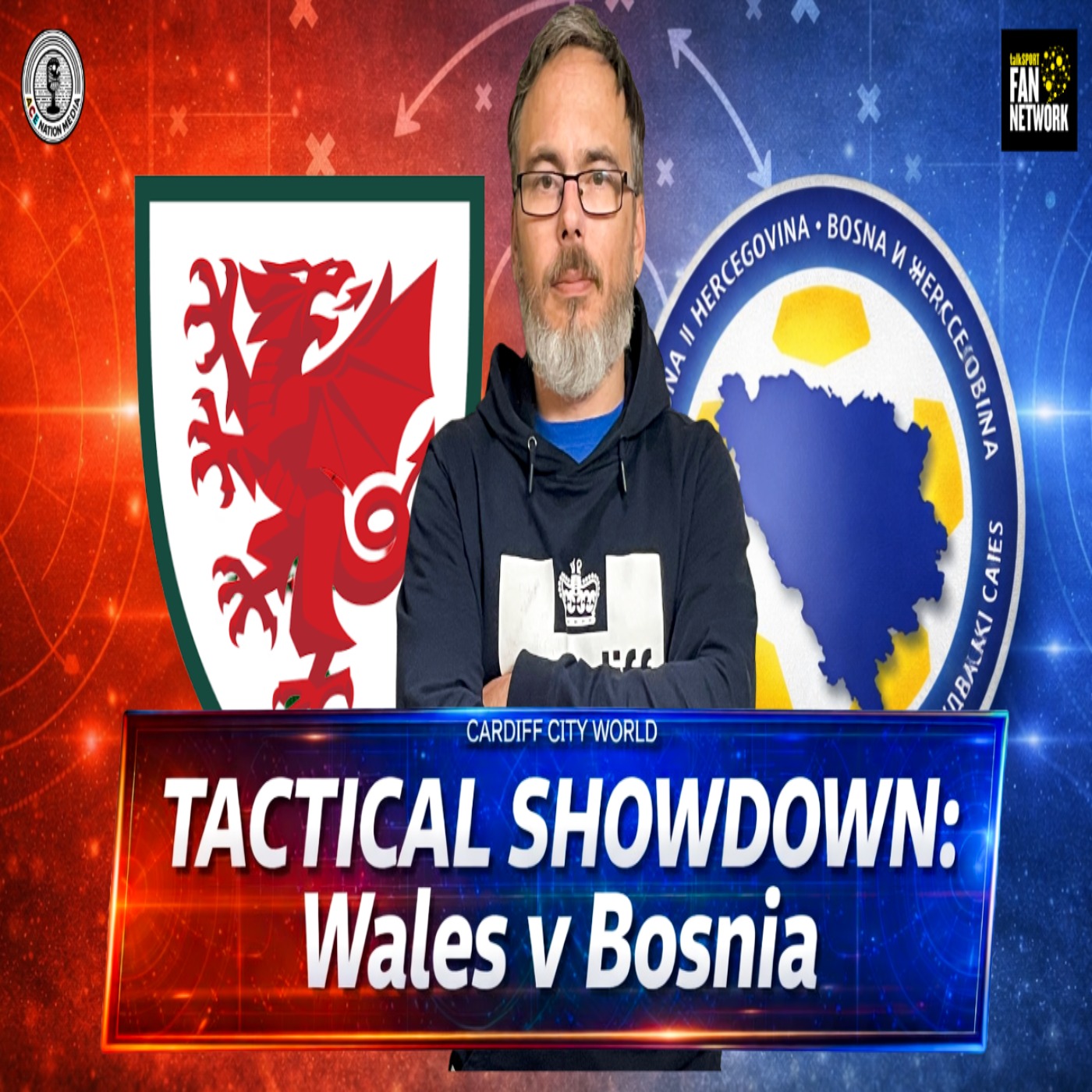 Tactical Showdown: Wales v Bosnia | Can Wales do it? episode artwork