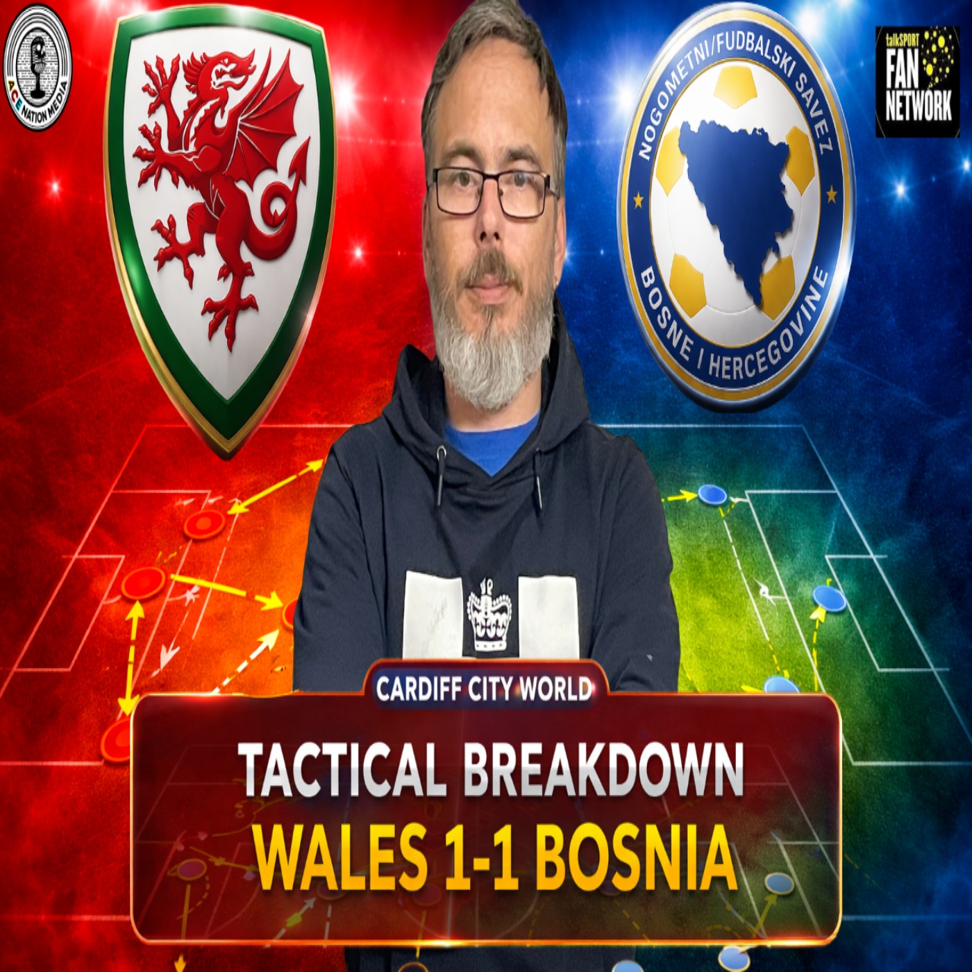 The Tactical Breakdown: Wales 1 Bosnia 1 episode artwork