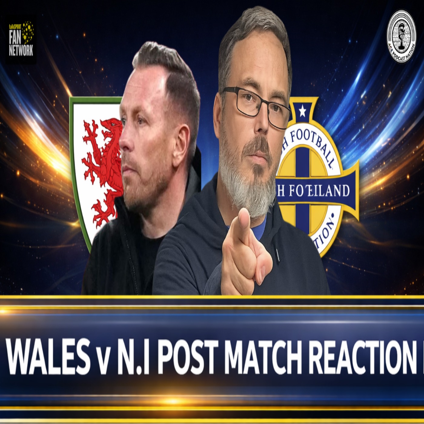 Lawlor injury! | Wales 1 N.I 1 Reaction episode artwork