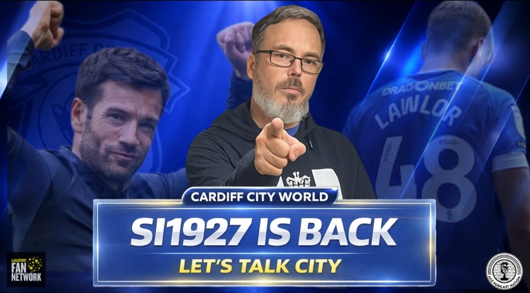 @Si1927 returns to live shows with RDE talking all things Cardiff City episode artwork