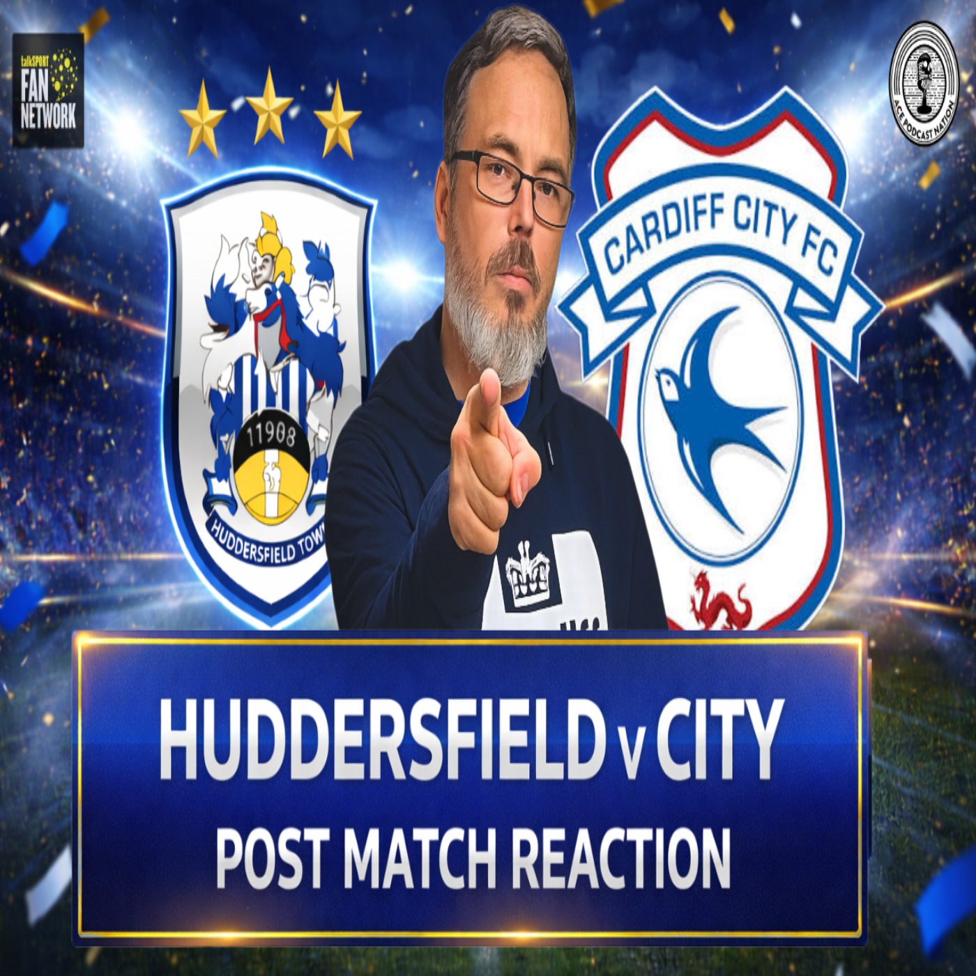 Salech rescues point for lacklustre Bluebirds | Huddersfield 1 City 1 Instant Reaction episode artwork