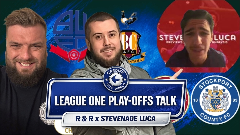 League one play off talk ft Stevenage Luca episode artwork