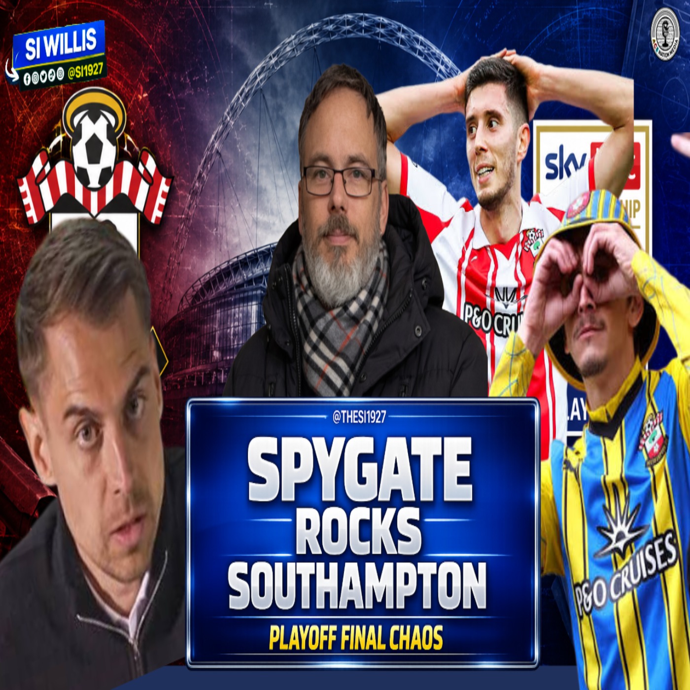Spygate rocks Southampton | Play-Off Final chaos bonus video from @Si1927 Channel episode artwork