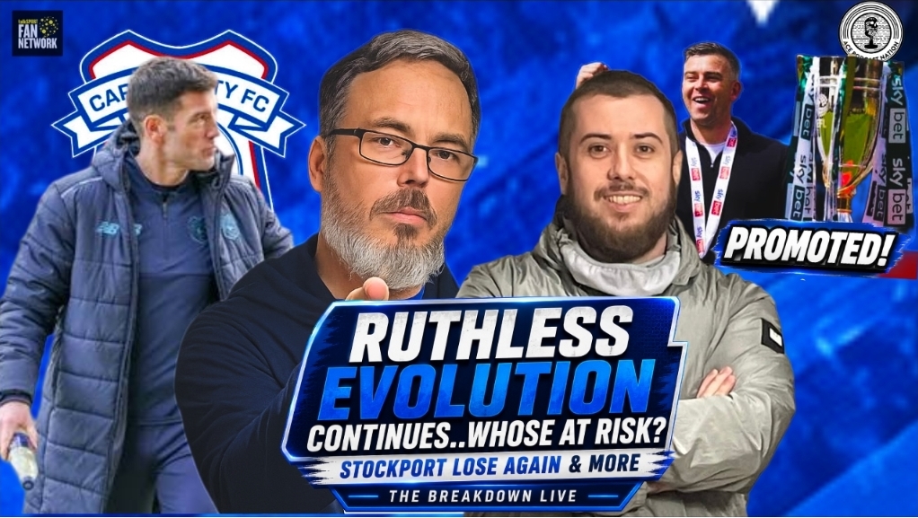 Ruthless Evolution continues but whose at risk? Stockport lose at Wembley again | The Breakdown episode artwork