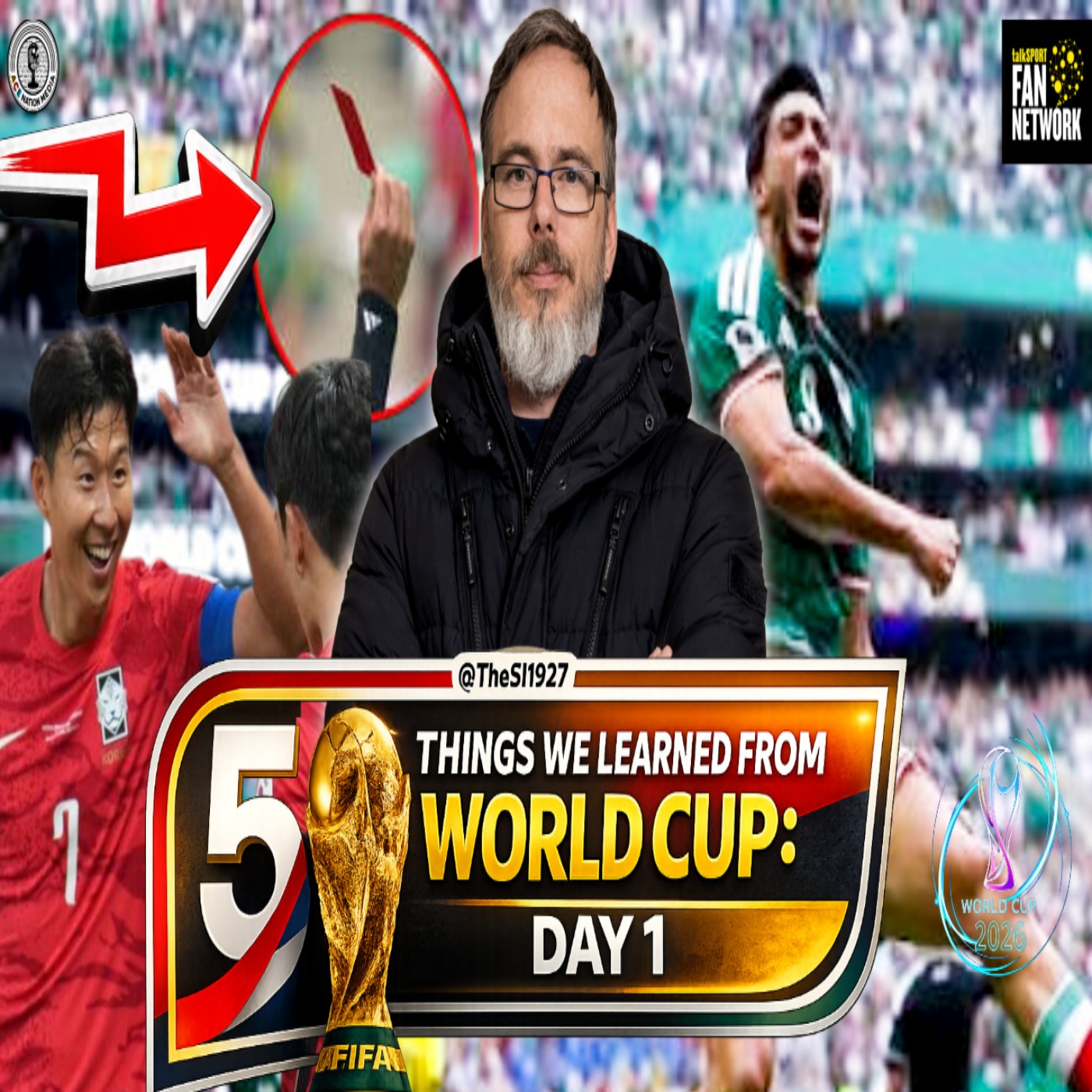 Record breaking Red Cards | 5 Things we learned from Day 1 at World Cup episode artwork