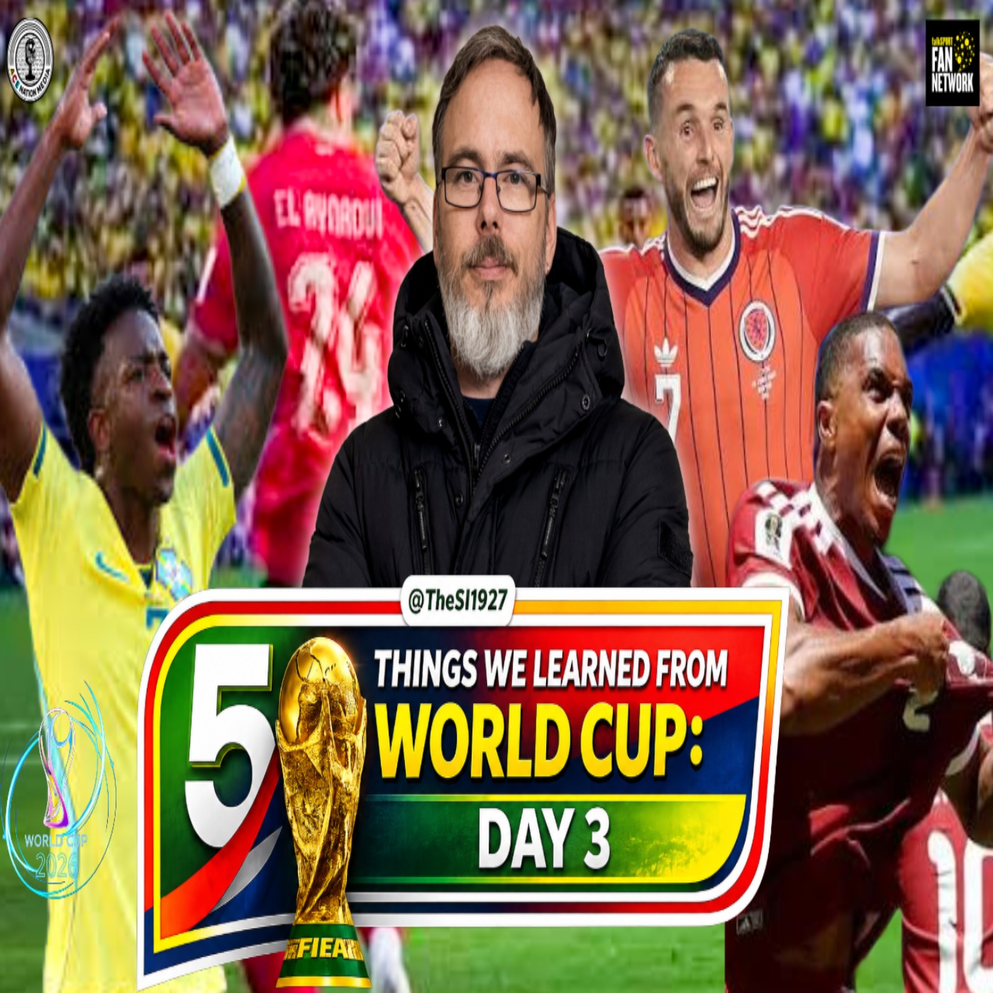 5 Historic Scotland | Morroco QUALITY & Qatar get 1st EVER point! | 5 Things from World Cup: Day 3 we learned from World Cup: Day 3 episode artwork