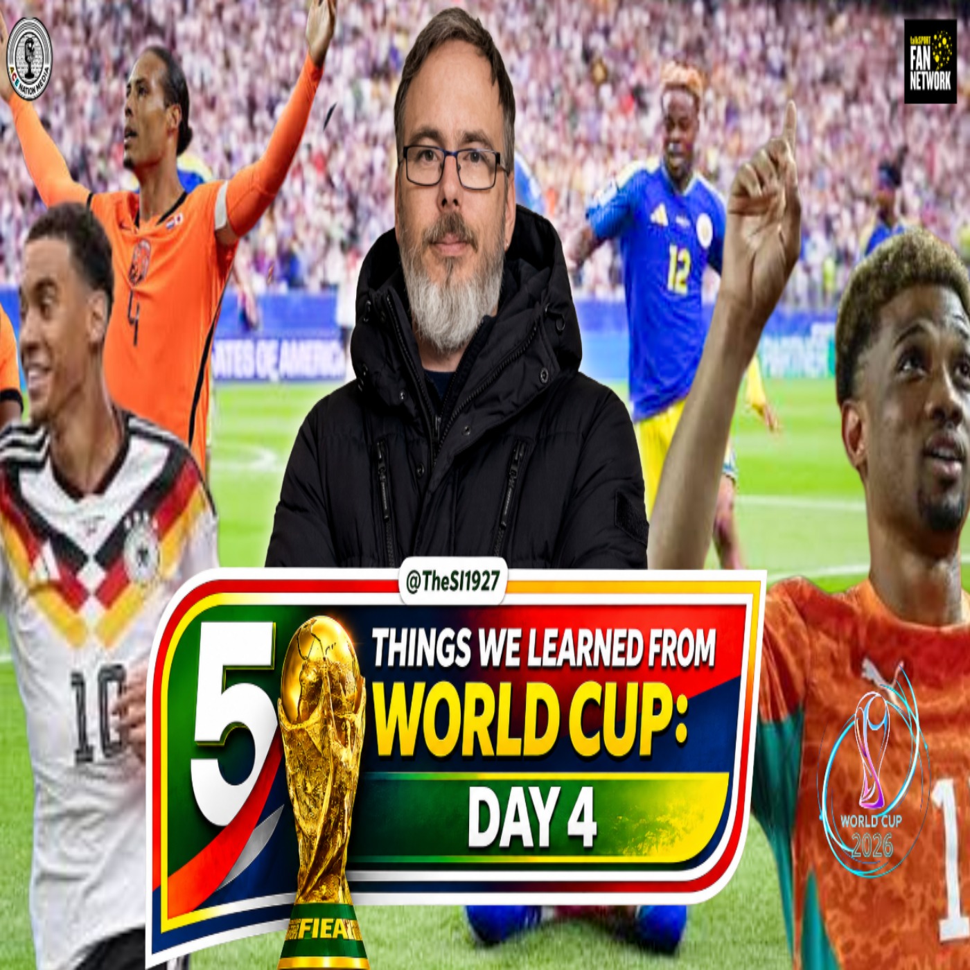 GOALS GOALS GOALS | 5 Things from World Cup: Day 4 episode artwork