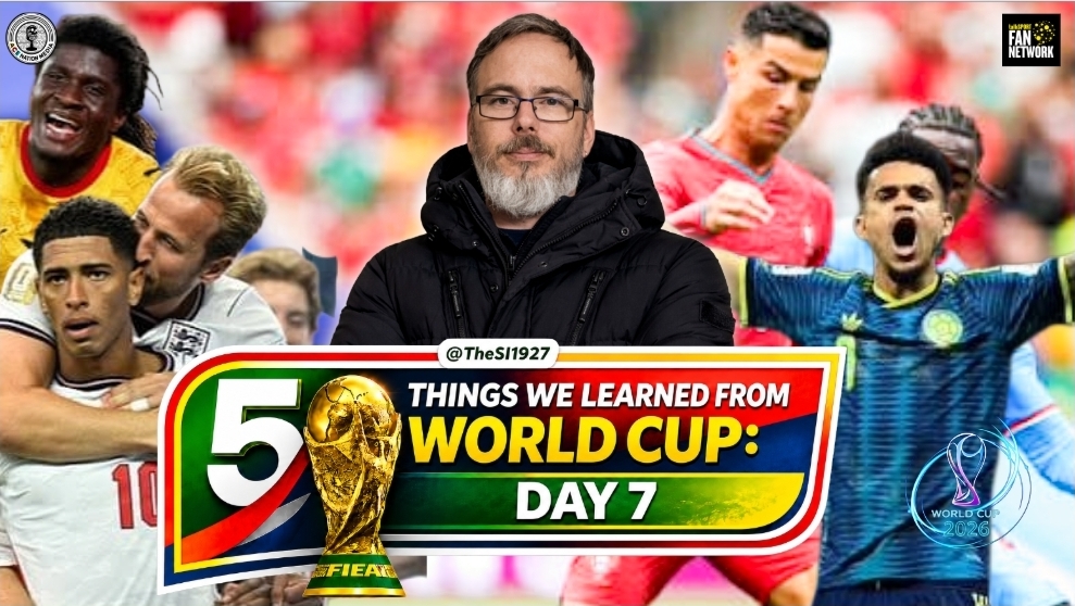 Kane, Bellingham & Ronaldo arrive BUT did they turn up?  | 5 Things from World Cup: Day  7 episode artwork