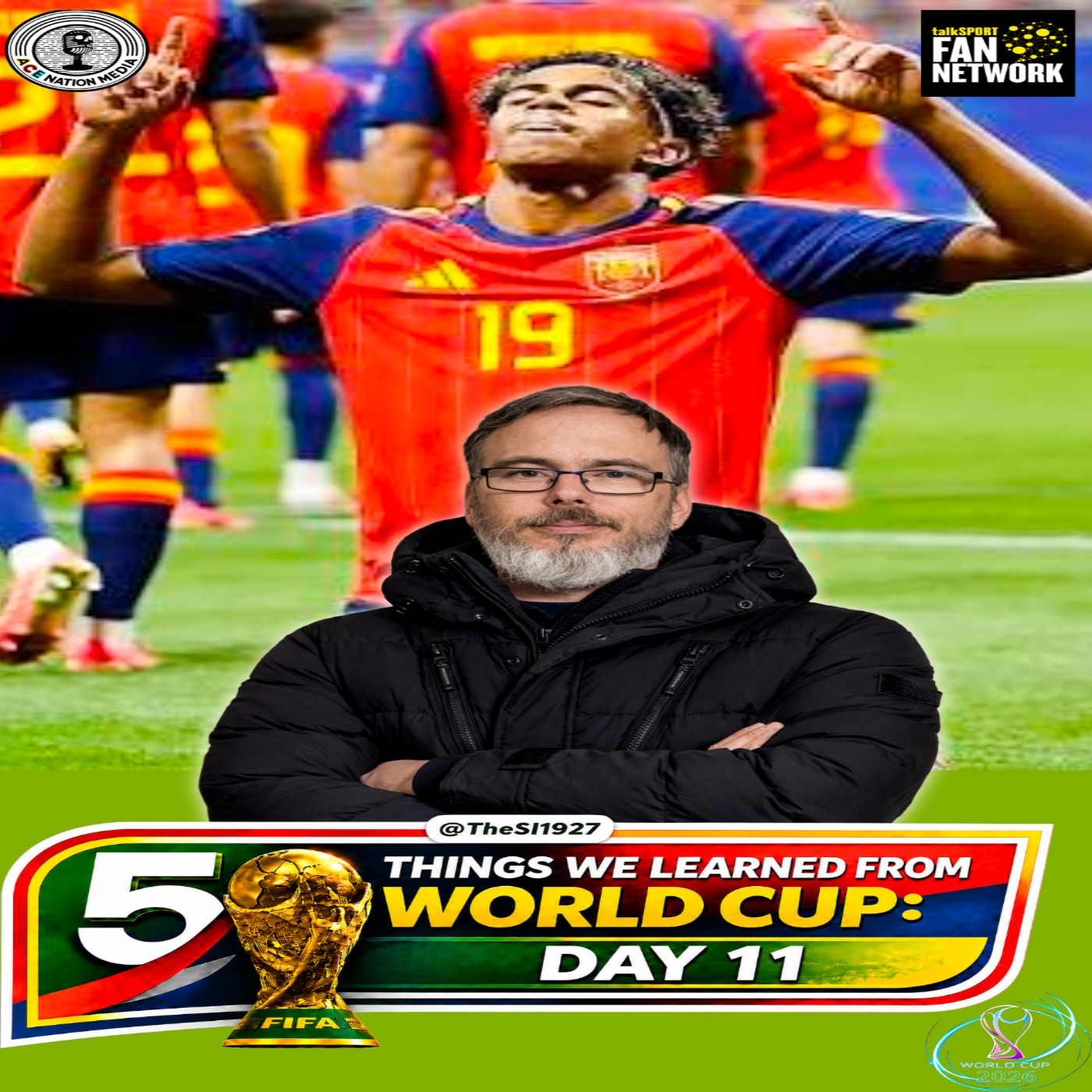 Belgium bottling it #Spain back #Egypt on fire 5 Things from #WorldCup Day 11 episode artwork