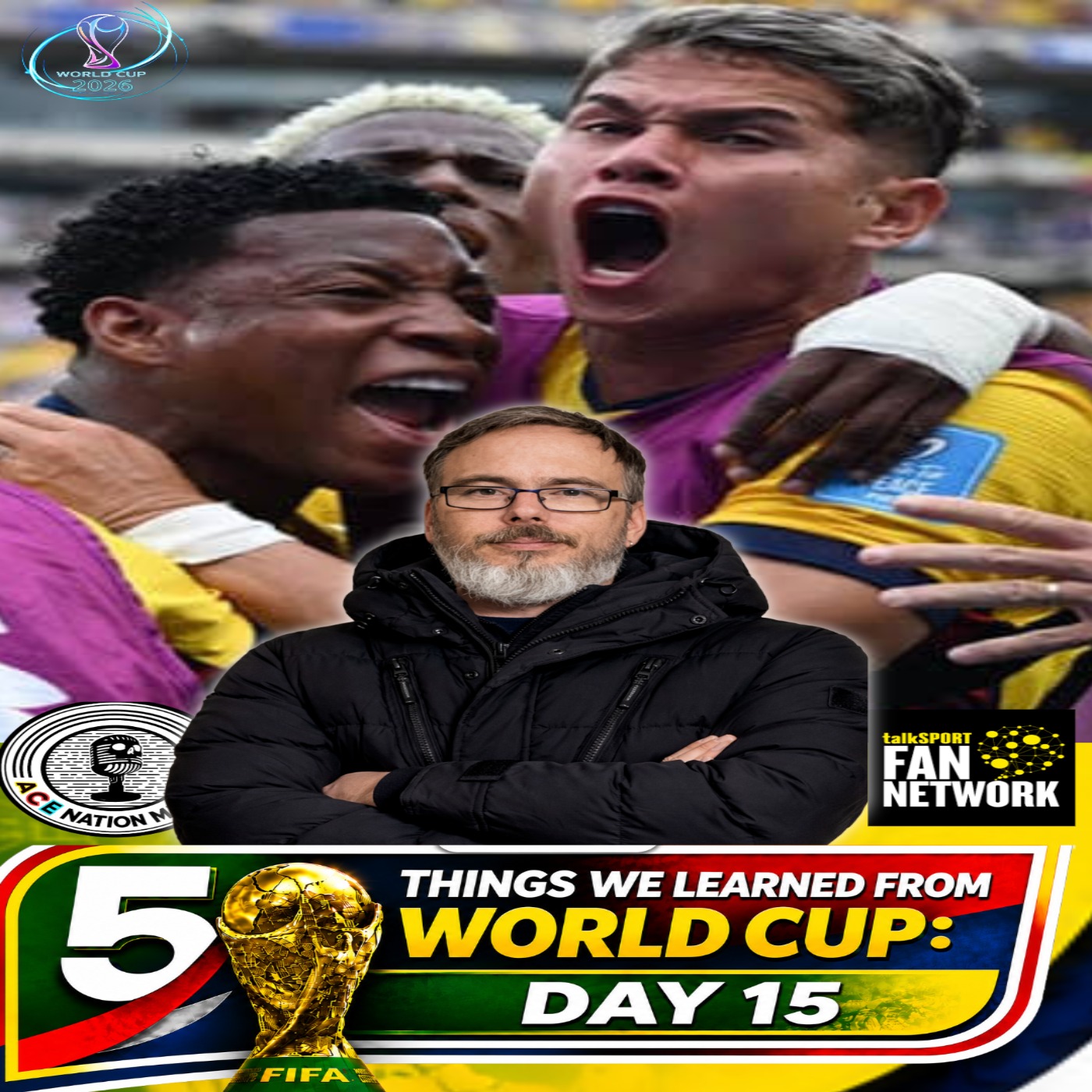 #Ecuador beat #Germany #USA lose #IvoryCoast & #Japan through & more | 5 Things x #WorldCup Day 15 episode artwork