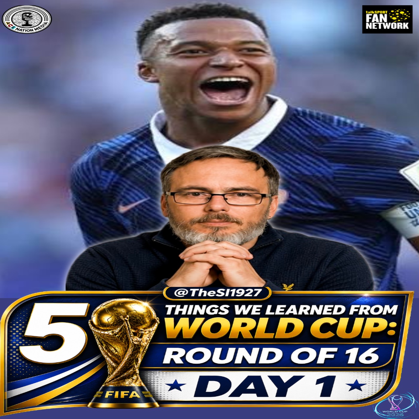 #Mbappe wins it for #France #Morocco class v #Canada #Paraguay dark arts #WorldCup 5Things R16 Day 1 episode artwork