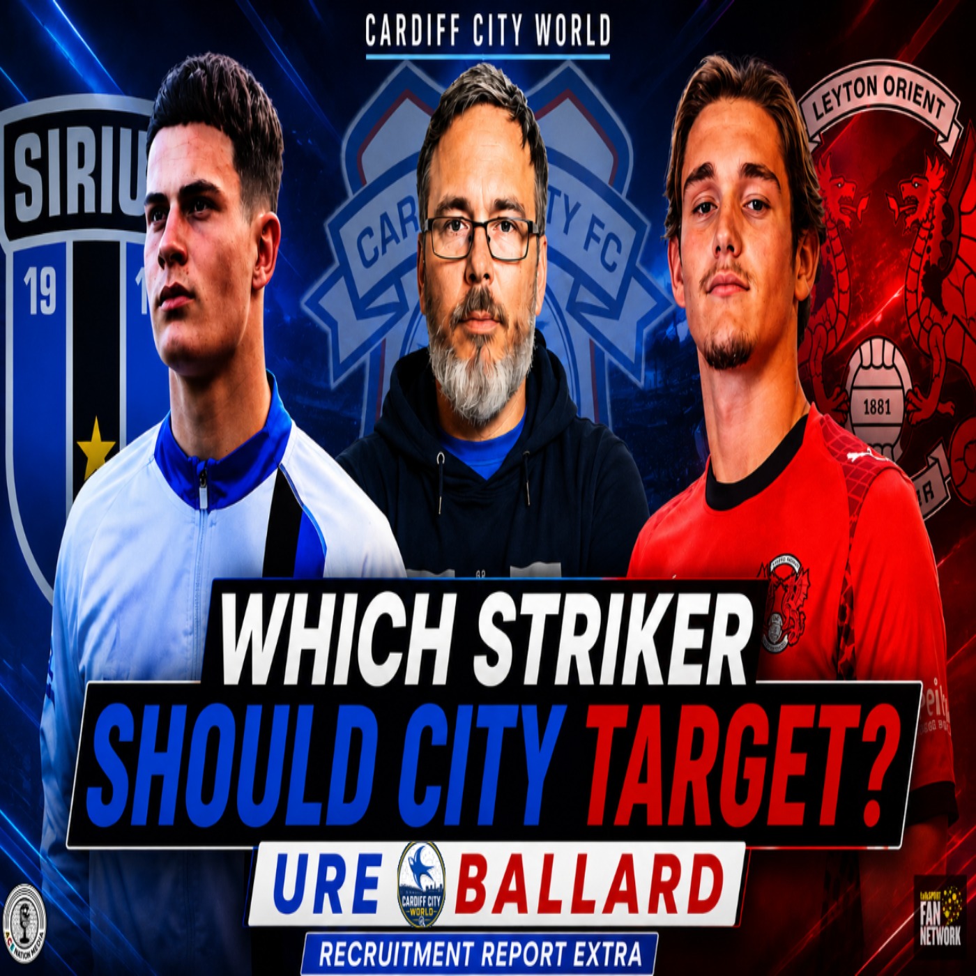 Which striker SHOULD City target? | Ure v Ballard | Recruitment Report Extra episode artwork