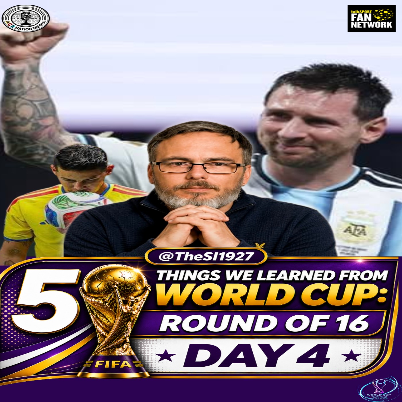 #Messi redemption in all timer comeback v #Egypt #switzerland beat #Columbia on pens #WorldCup Daily episode artwork