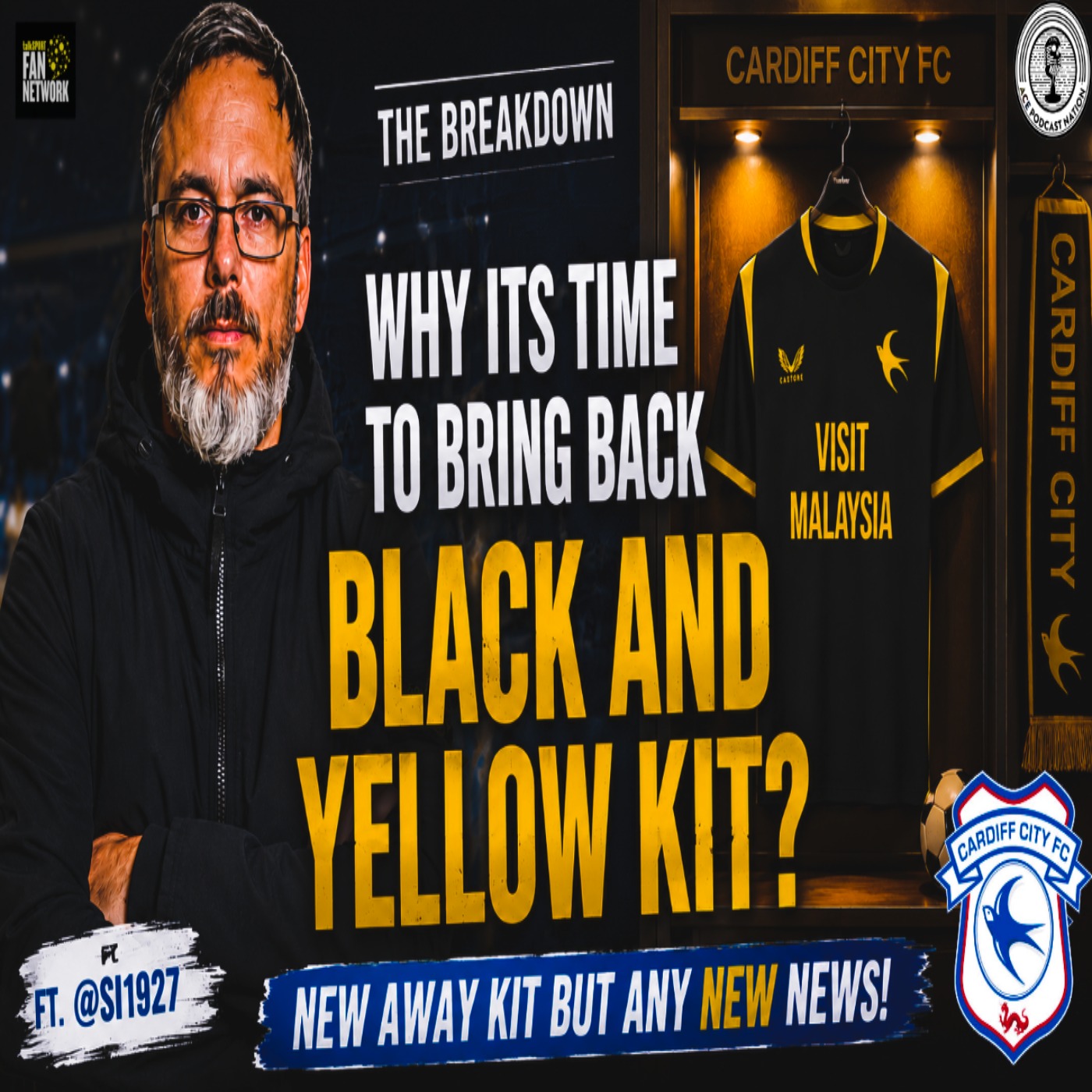 Why its time to bring back Black & Yellow Kit? | New away kit BUT any NEW News  episode artwork