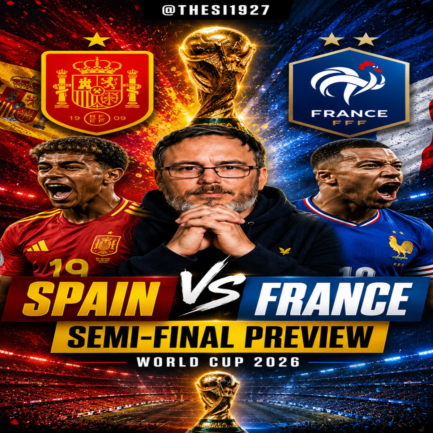 Best Attack v Best Defence | Spain v France | WORLD CUP semi Final Preview episode artwork