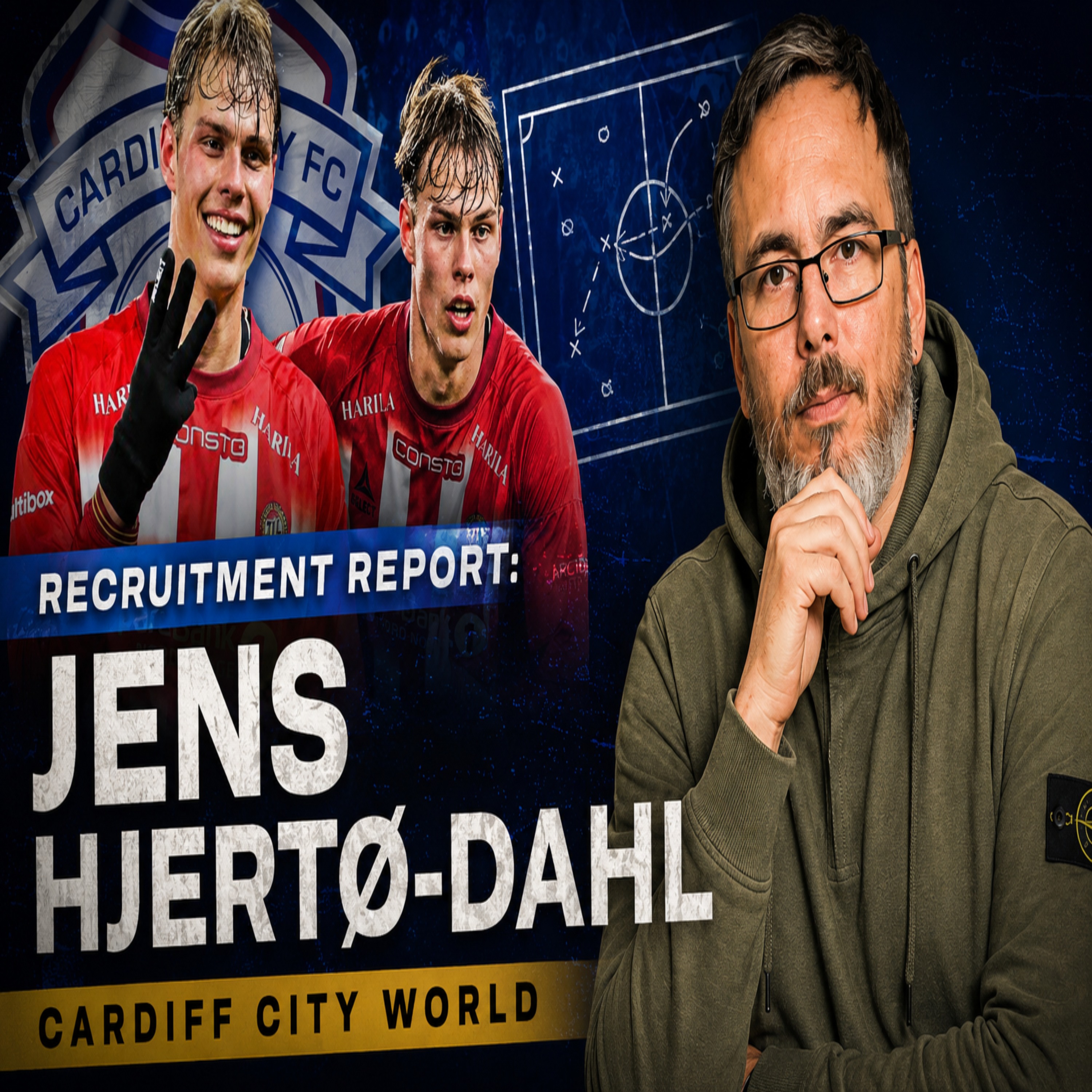 City bid for €7.5m midfielder | Jens Hjertø-Dahl | Recruitment Report episode artwork