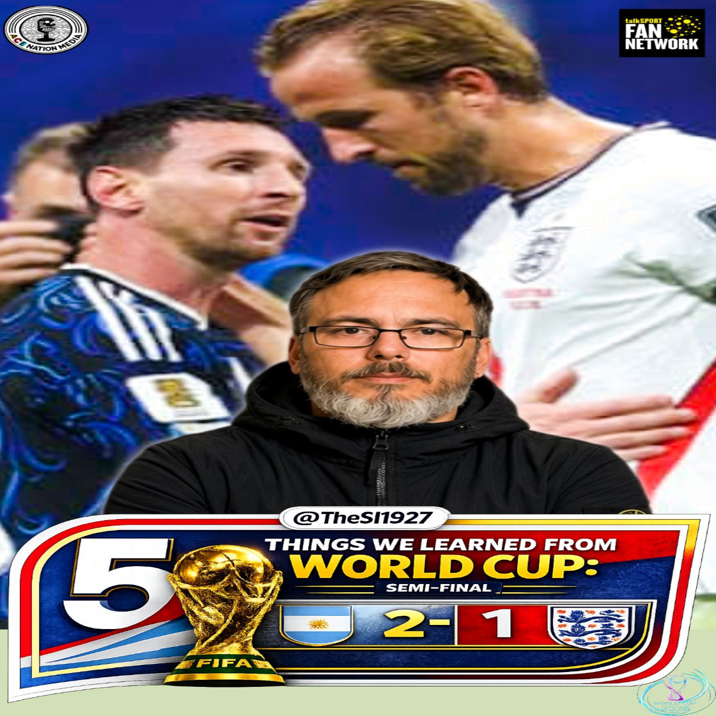 #Tuchel bottles it #Messi turns up as #England parked bus #Argentina into #WorldCup final episode artwork