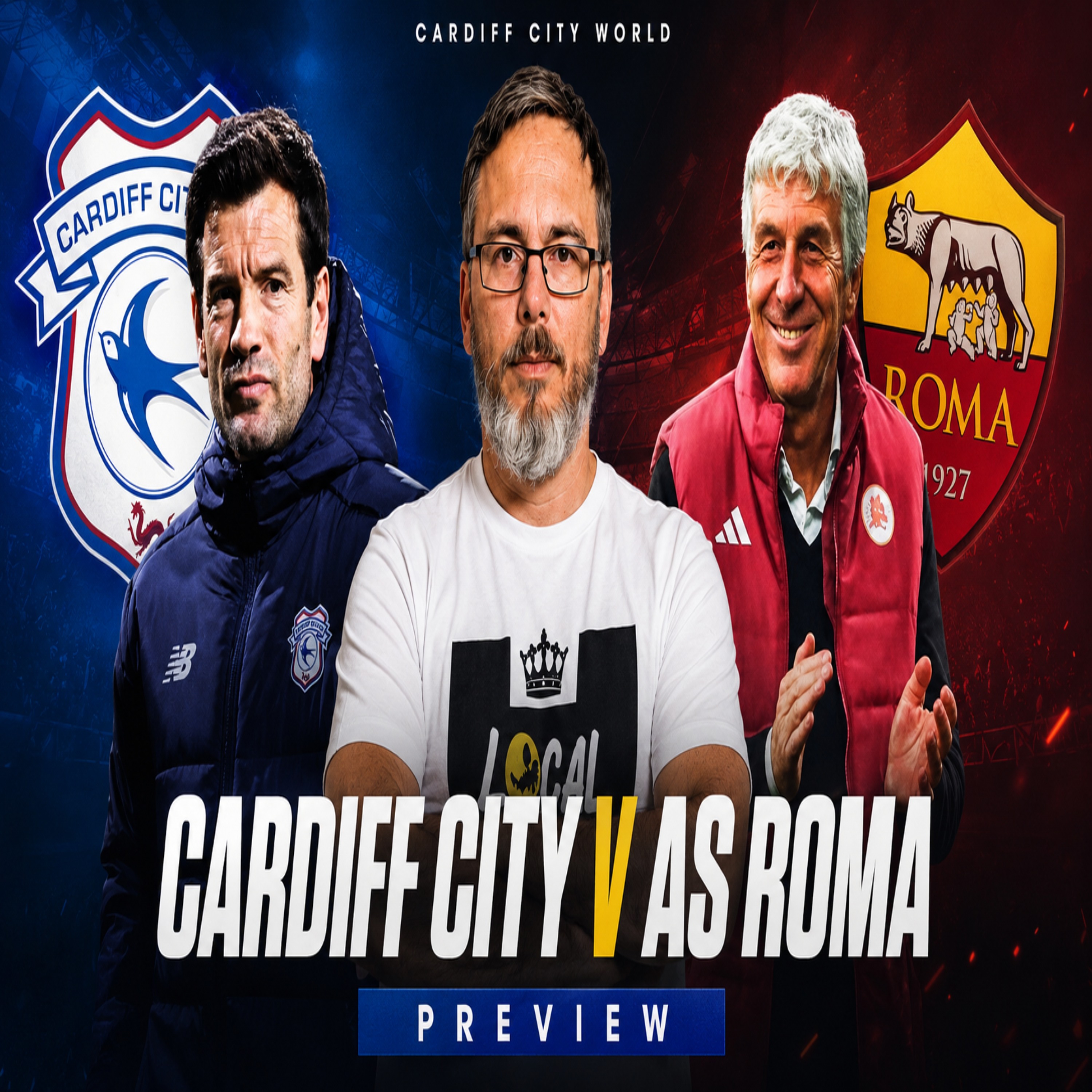 Young Bluebirds take on Elite opposition  | Cardiff v Roma Preview episode artwork
