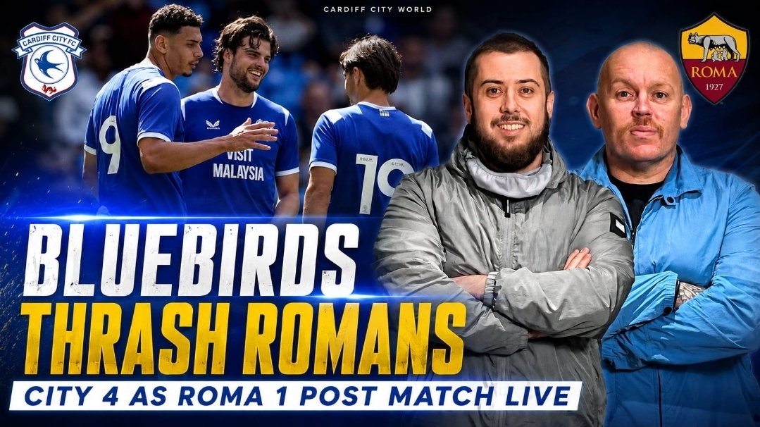 Bluebirds thrash Romans | City 4 AS Roma 1 Post match live episode artwork