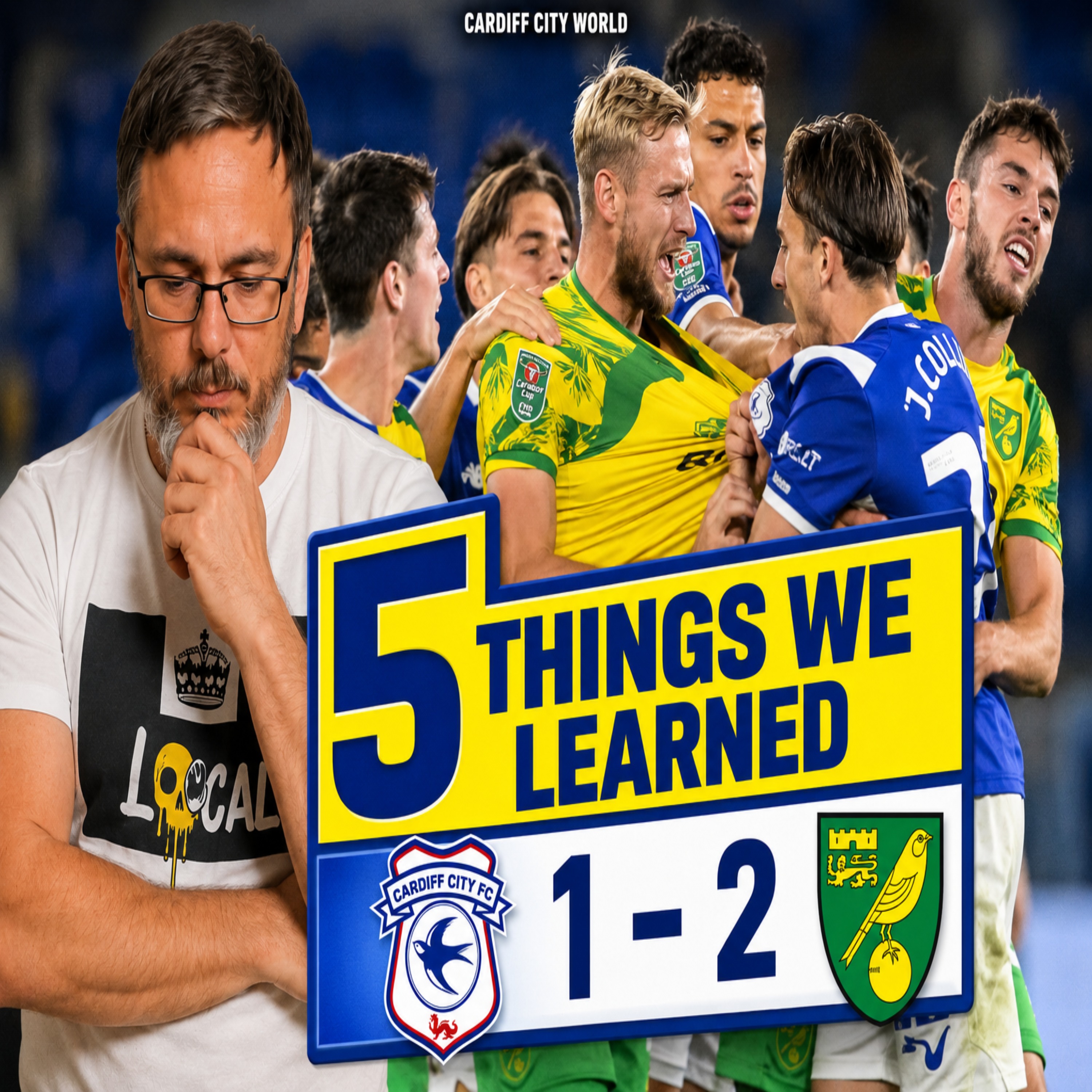 Fringe players/Depth = Out of EFL Cup | 5 Things from City 1 Norwich 2 episode artwork