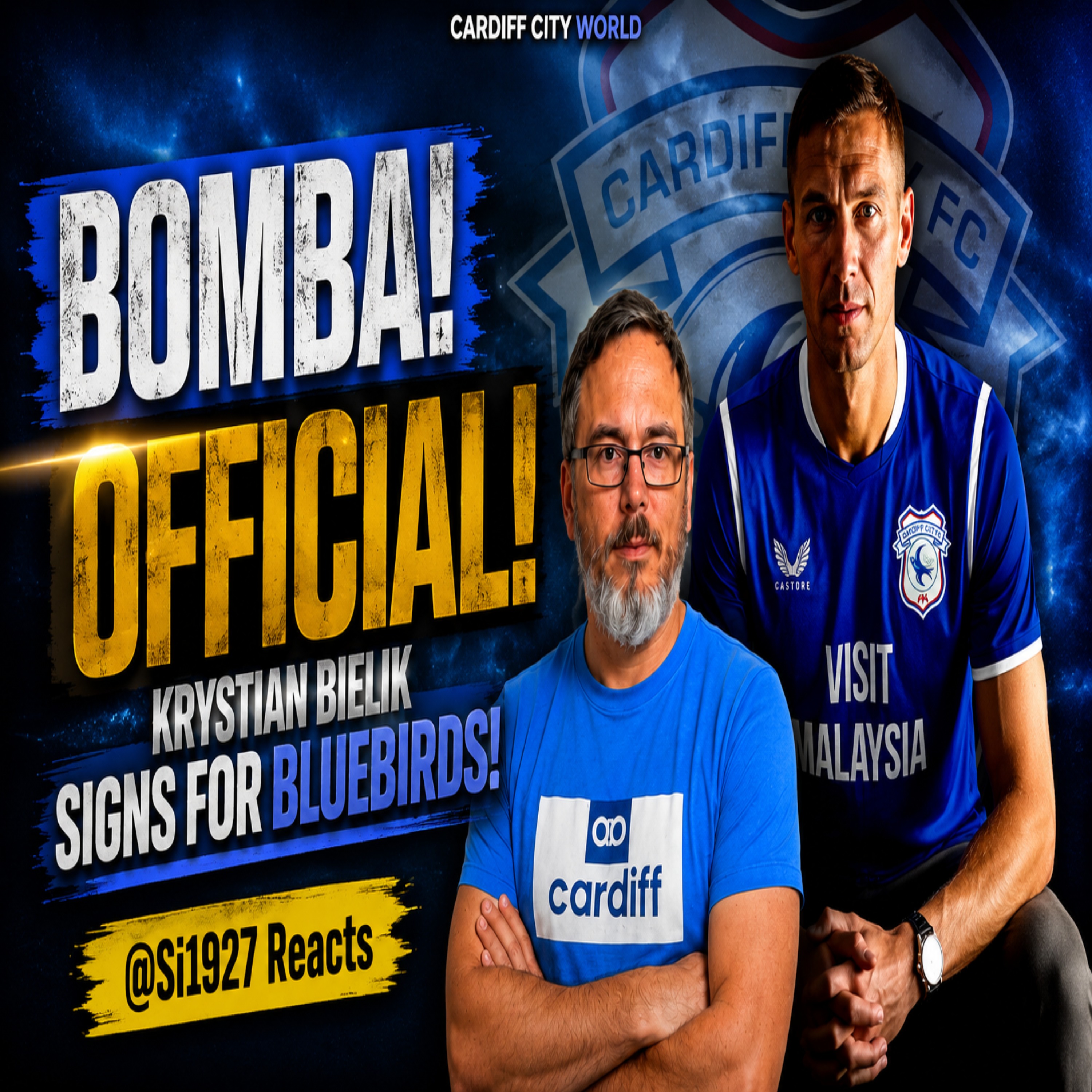 BOMBA! OFFICIAL Krystian Bielik signs for Bluebirds! | Si Reacts episode artwork
