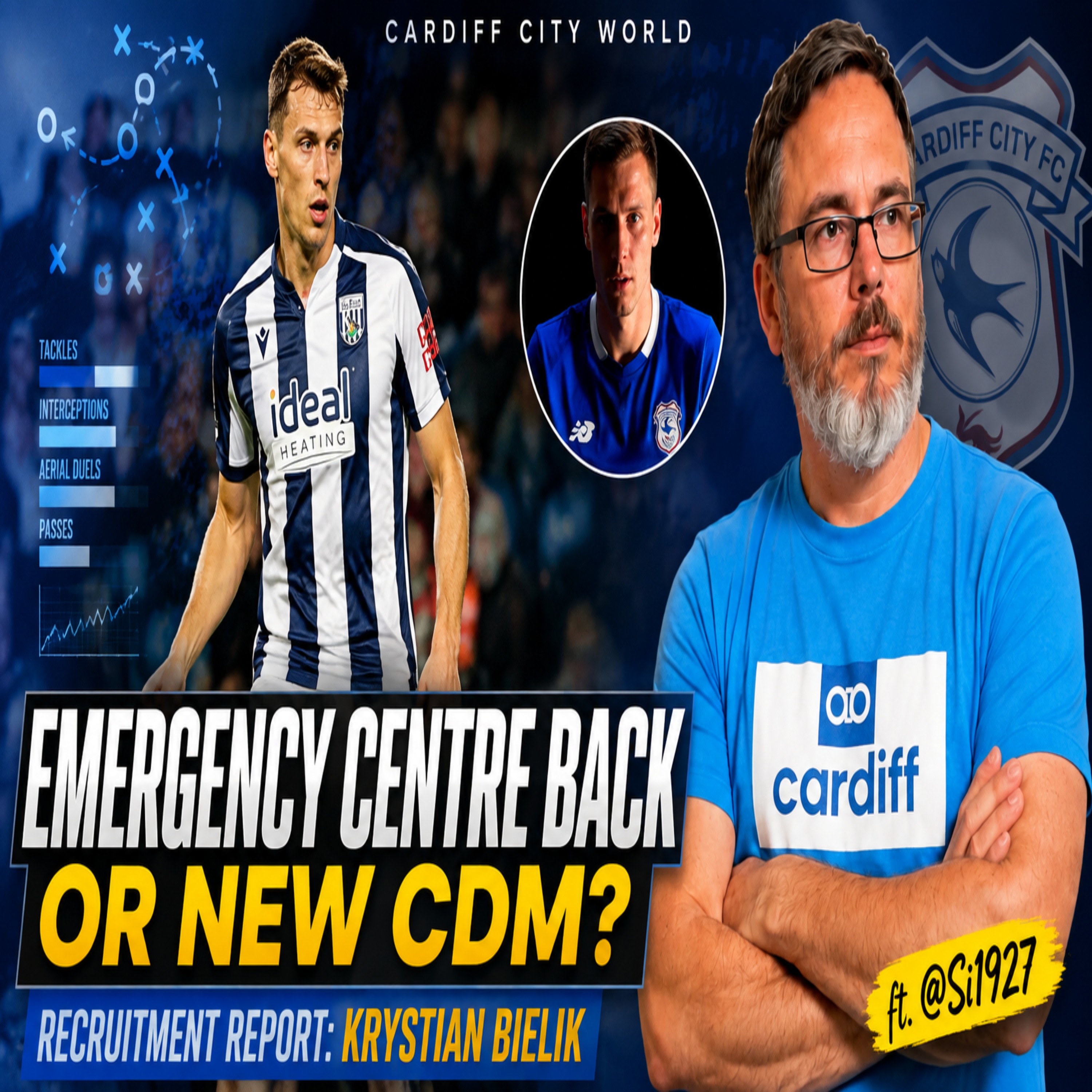 Emergency Centre-back or NEW CDM? | Recruitment Report: Krystian Bielik episode artwork