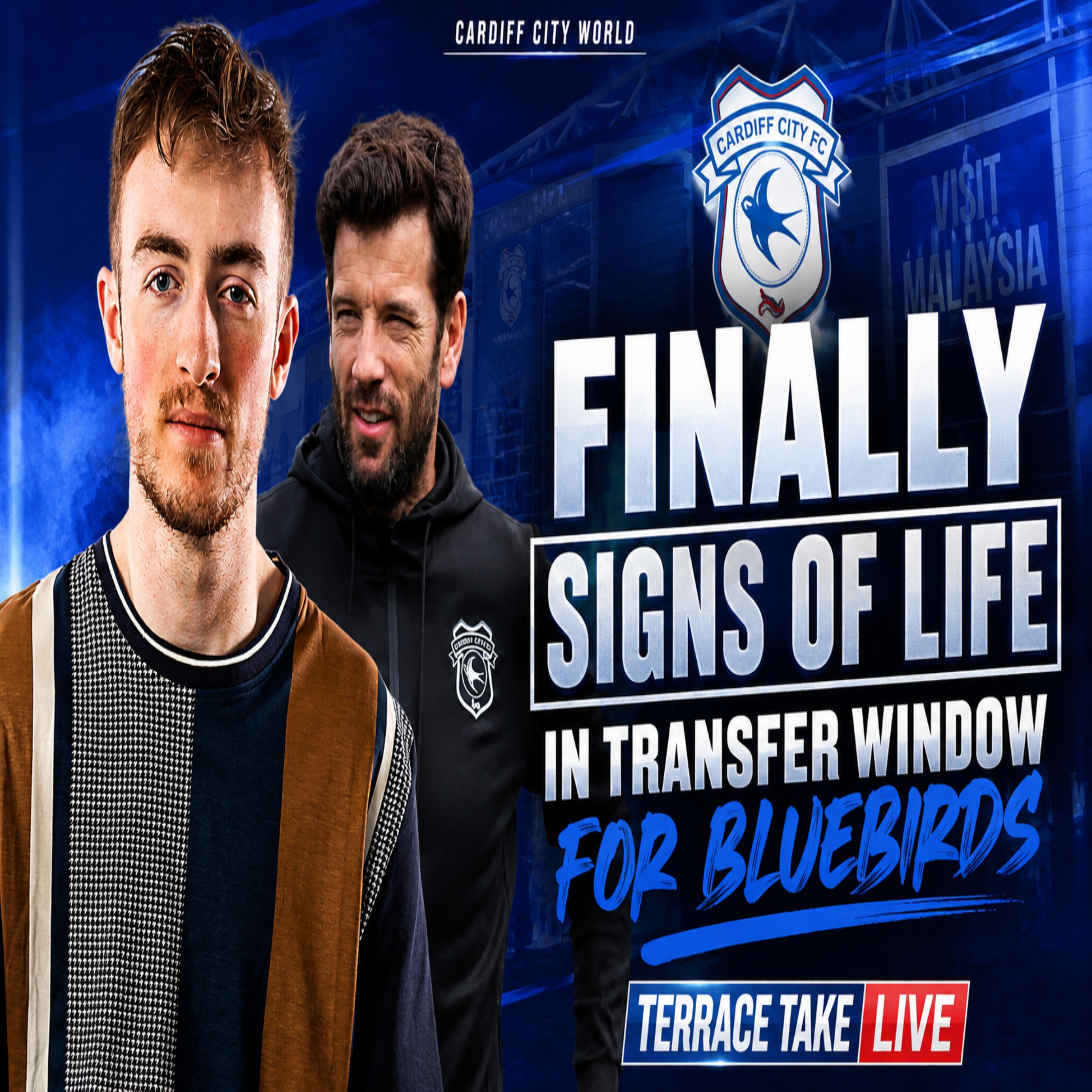 Finally signs of life in transfer window for Bluebirds | Terrace Take Live episode artwork