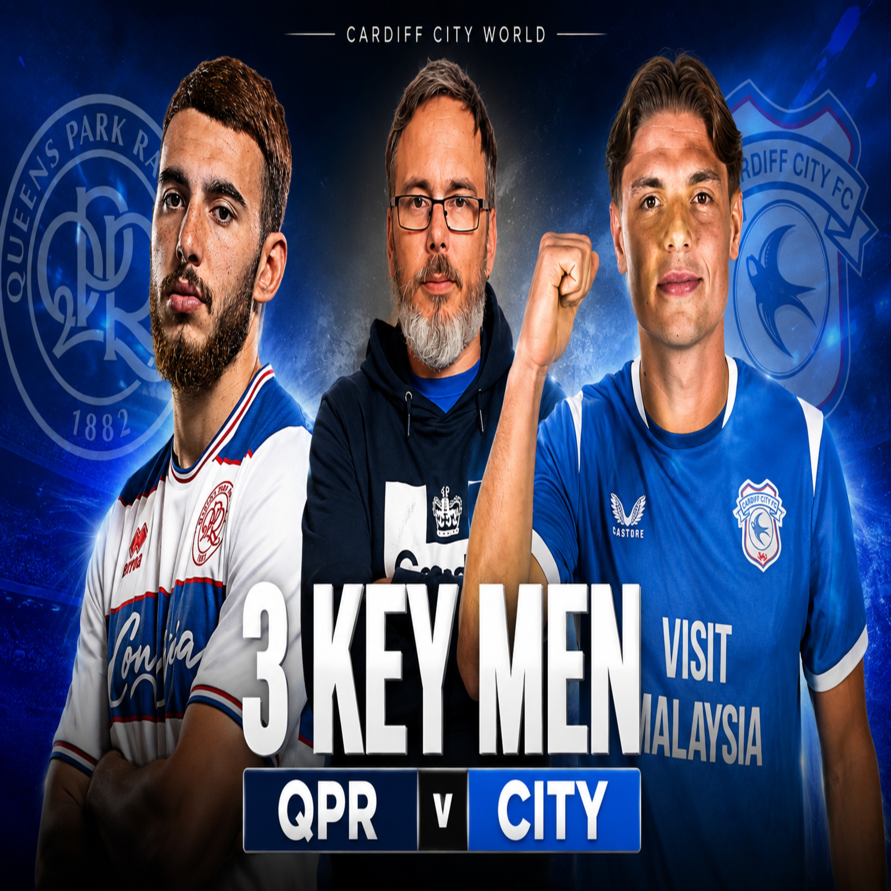 Who unlocks 3 pts for Bluebirds? | 3 Key Men QPR v City episode artwork