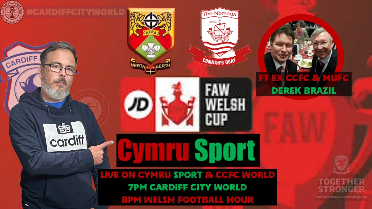 Derek Brazil on City defensive issues | Fan Opinion, Debate, Analysis & more | Cardiff City World Live on Cymru Sport x WFH episode artwork