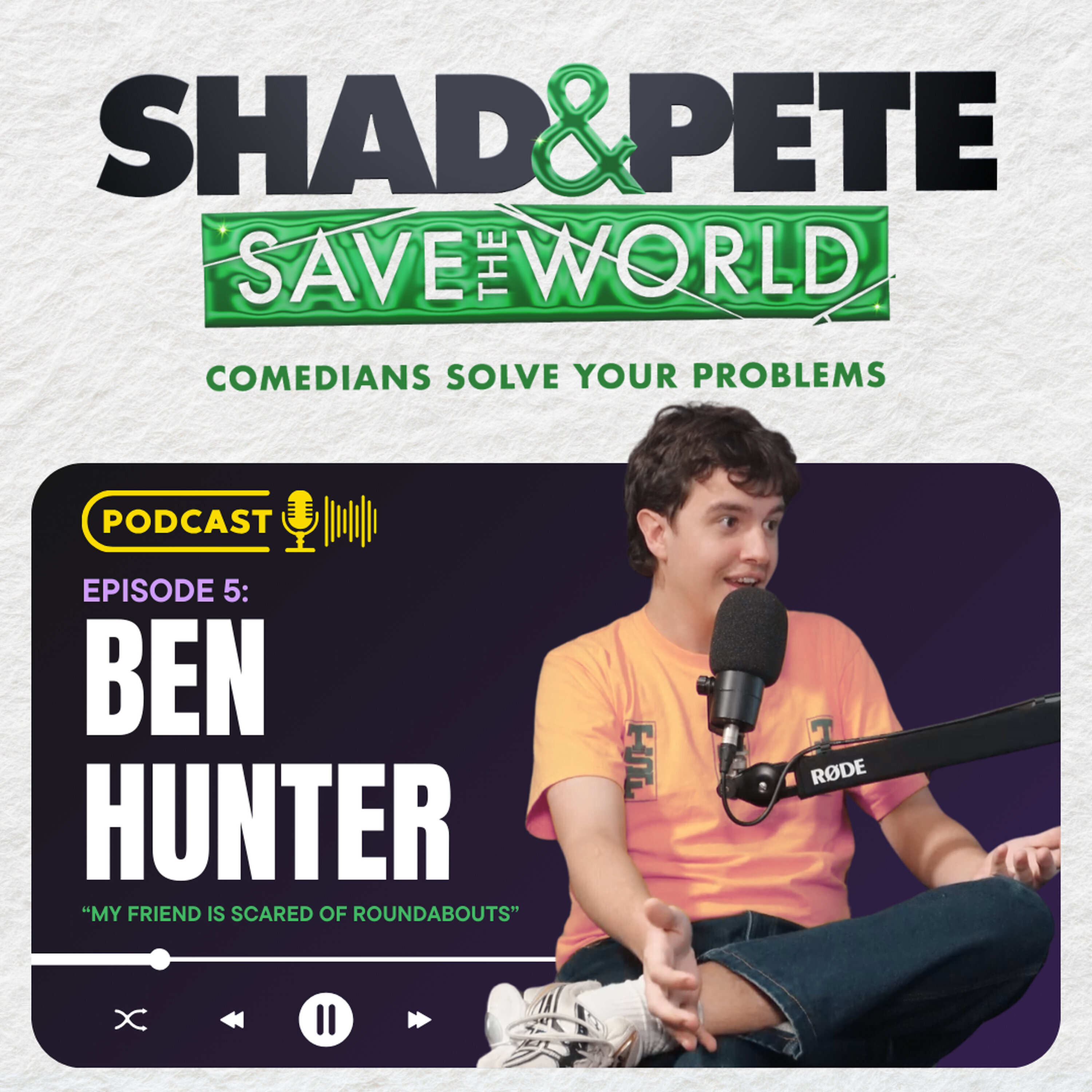 Ben Hunter: "My Friend is Scared of Roundabouts"