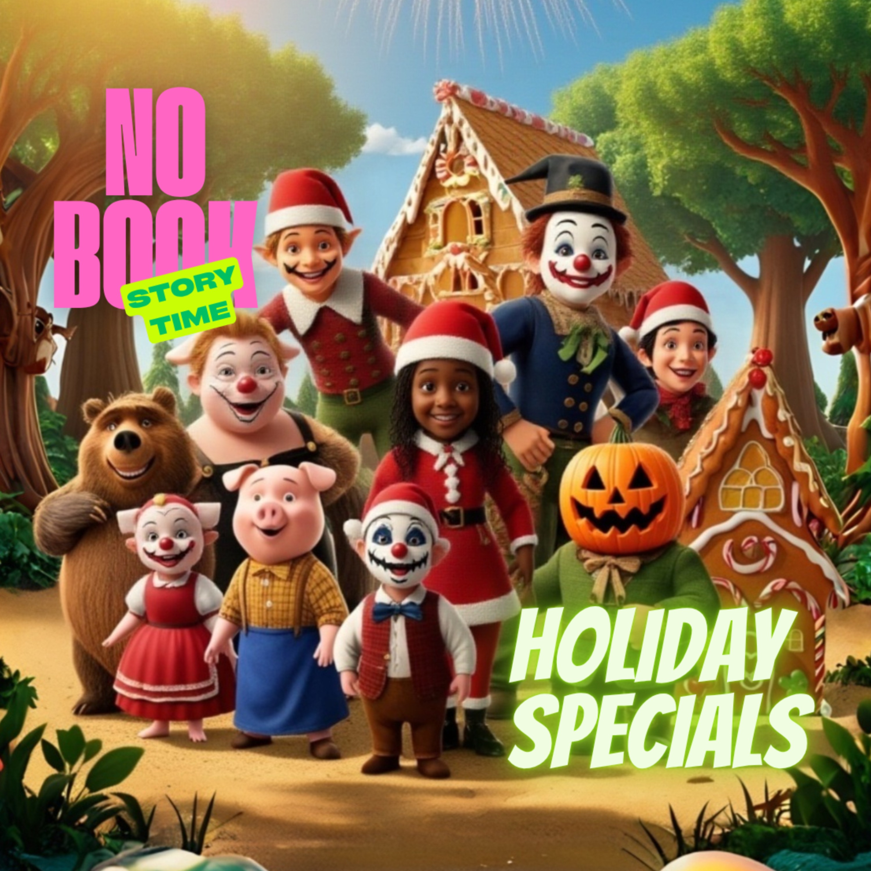 No Book Story Time S2 E1 Holiday Episodes Halloween