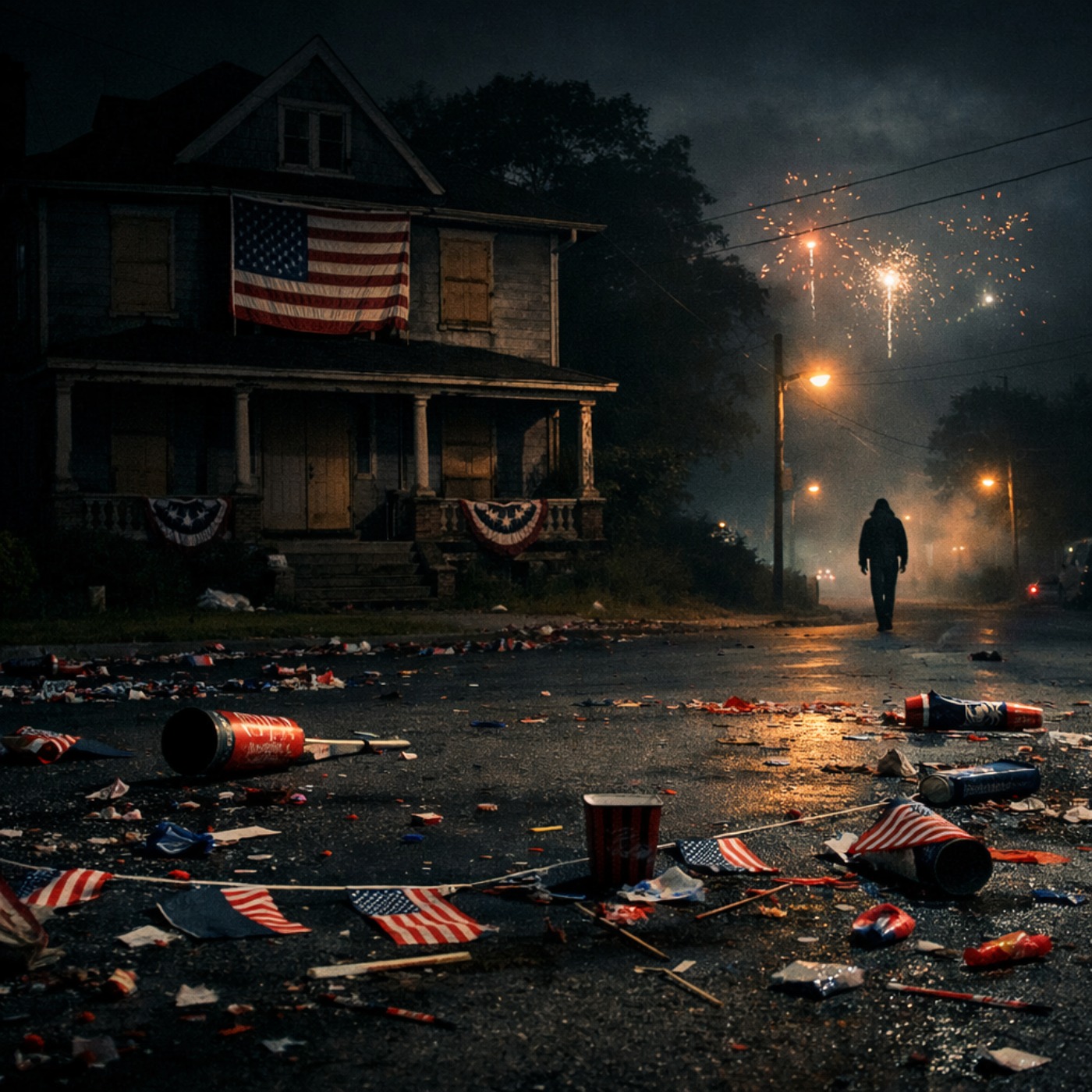 4 Disturbing TRUE 4th Of July Scary Stories episode artwork