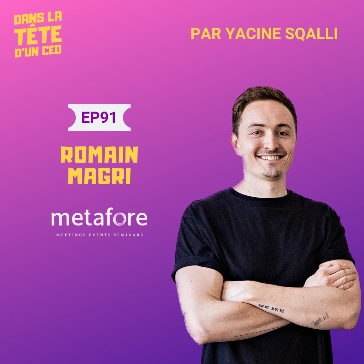 Dans la tête d\'un CEO par Yacine Sqalli