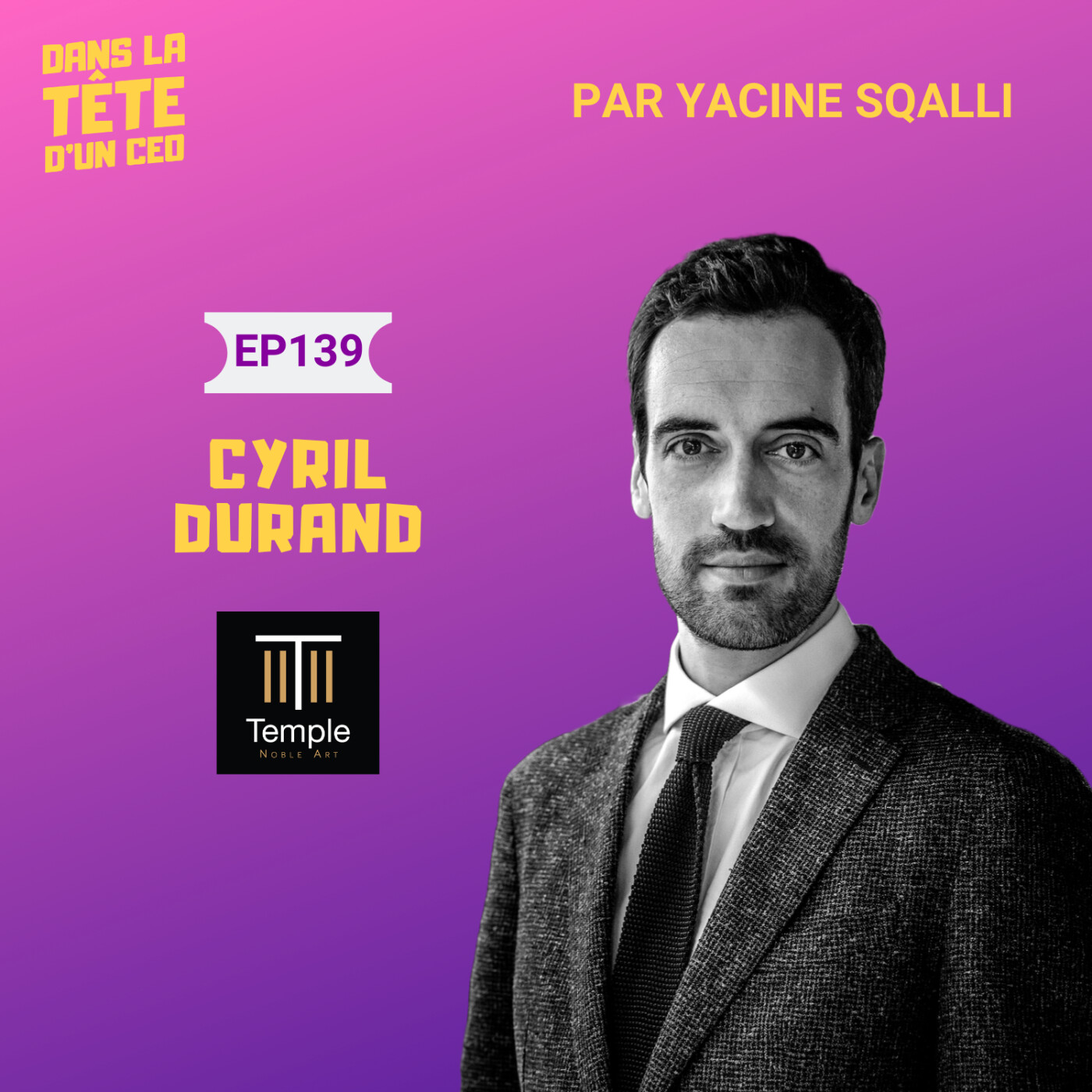 Dans la tête d\'un CEO par Yacine Sqalli